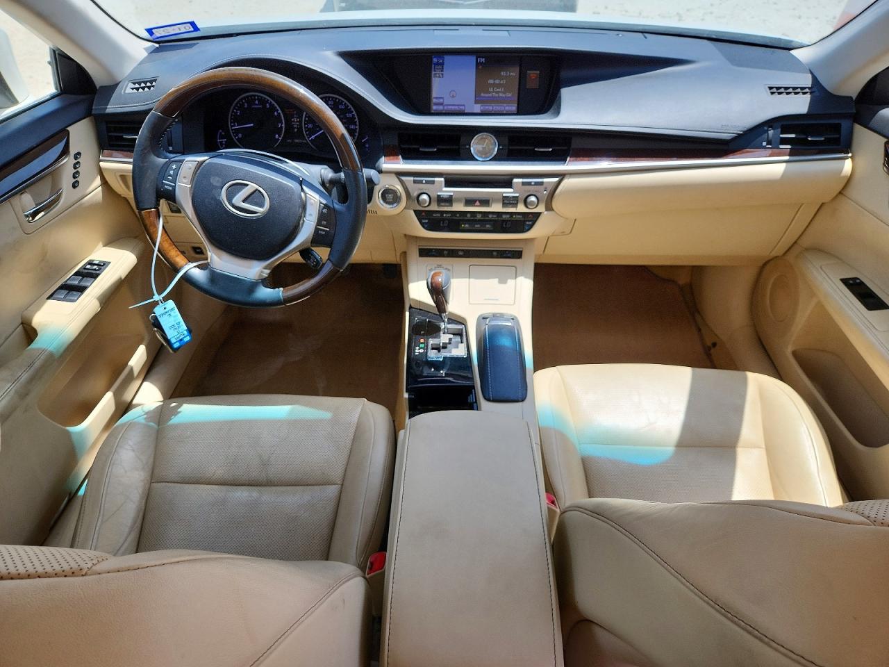 2013 Lexus Es 350 White vin: JTHBK1GG5D2025397