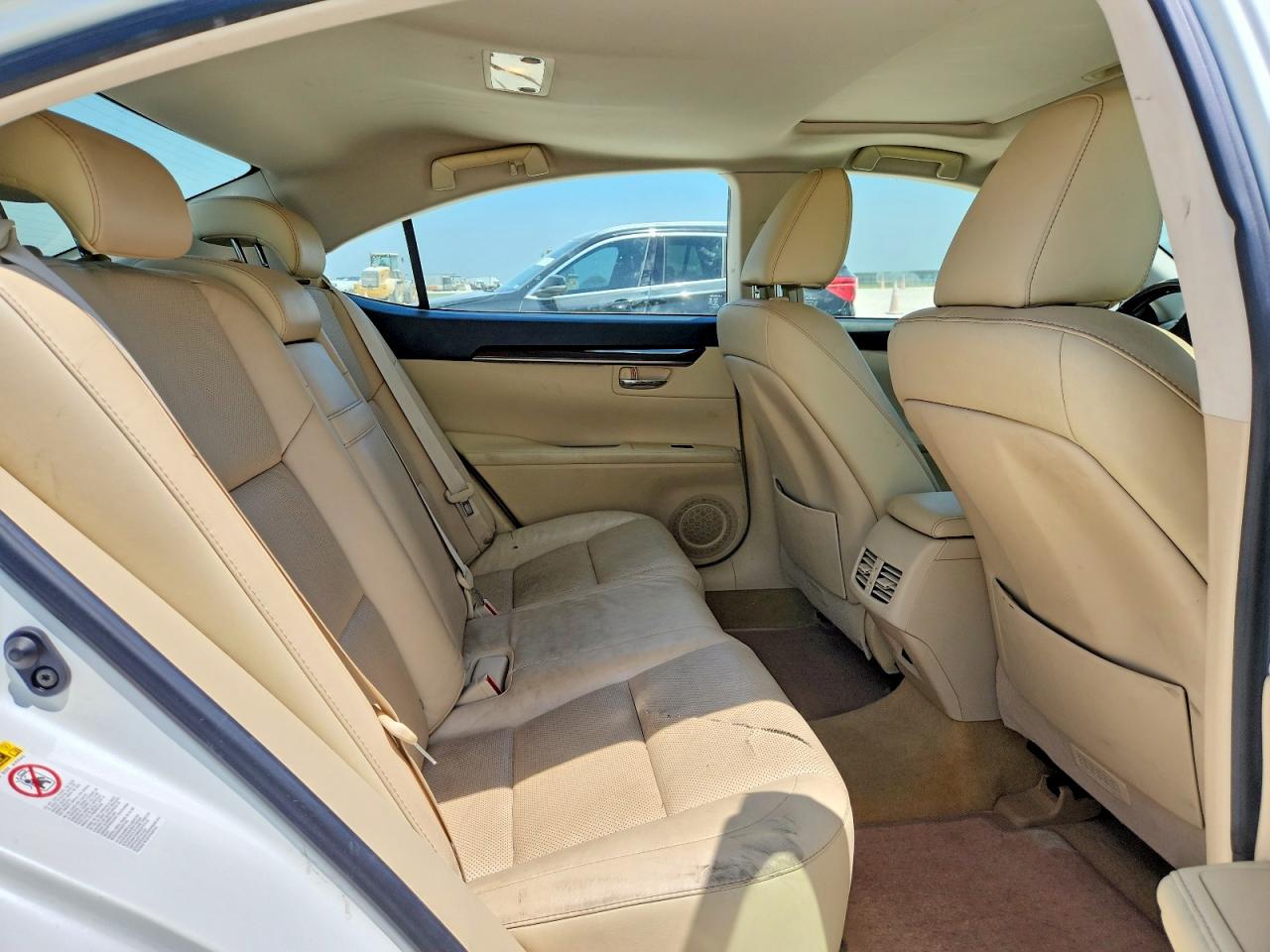 2013 Lexus Es 350 White vin: JTHBK1GG5D2025397