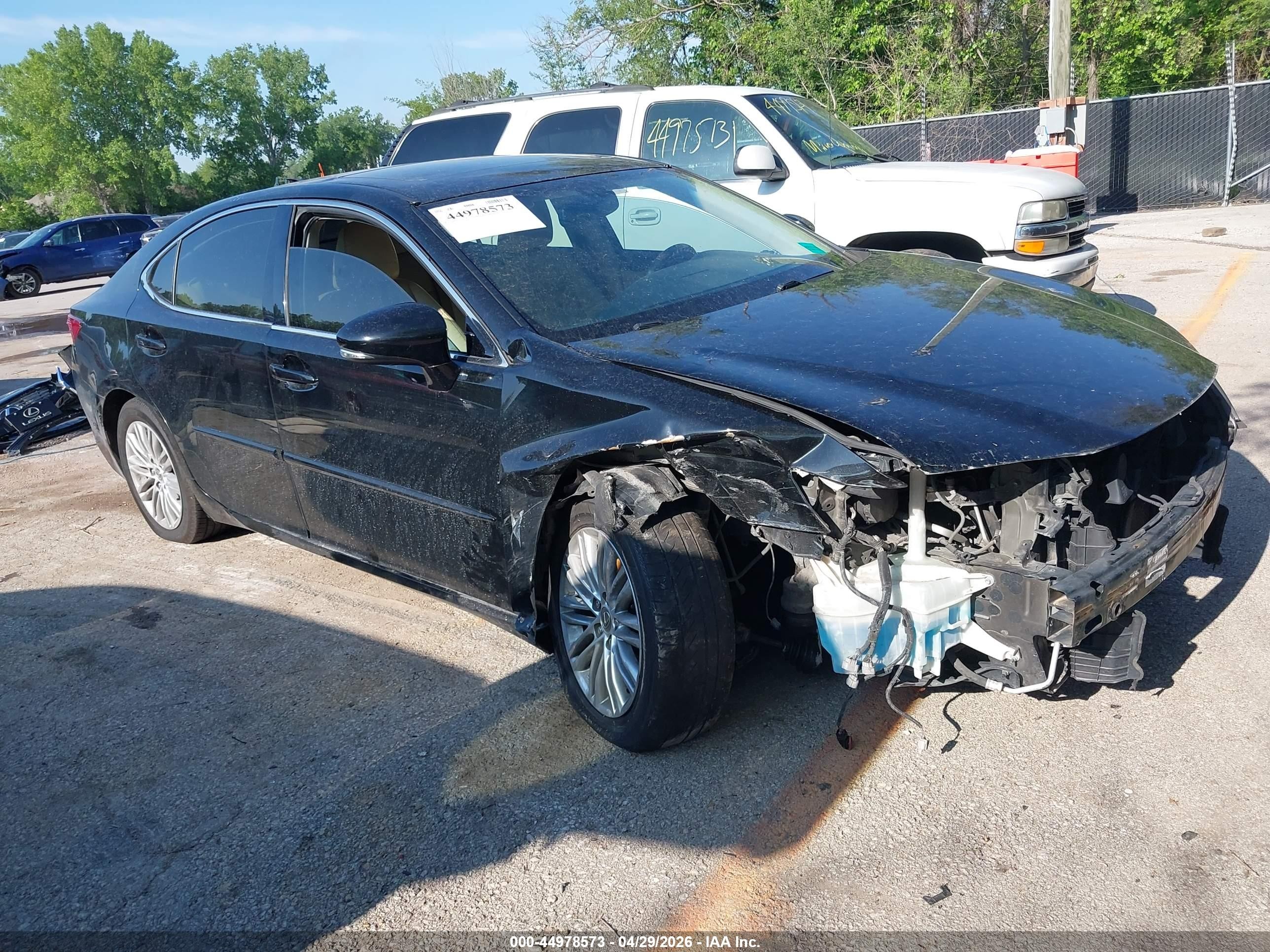 2013 Lexus Es 350   Black vin: JTHBK1GG5D2033757