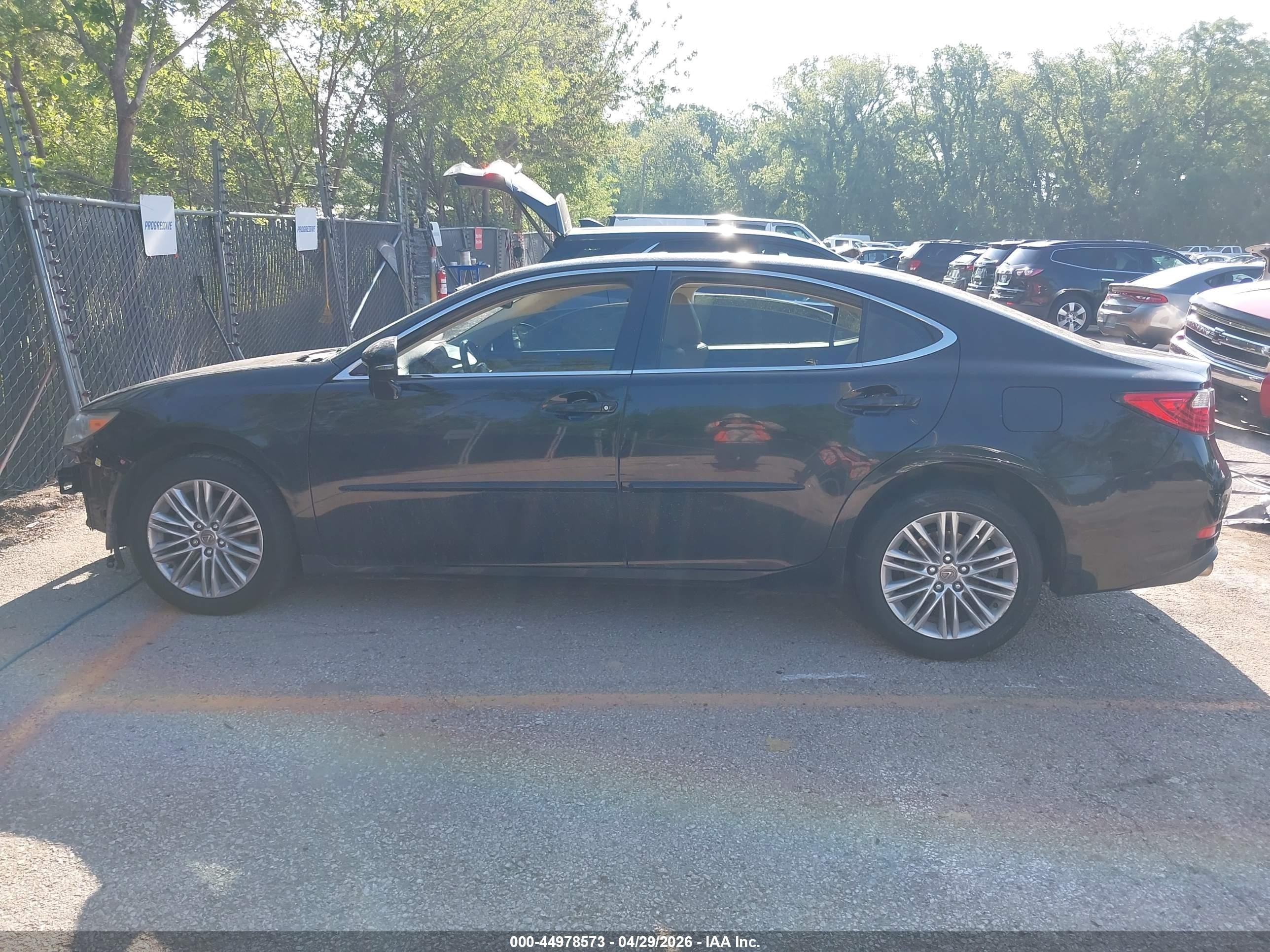 2013 Lexus Es 350   Black vin: JTHBK1GG5D2033757