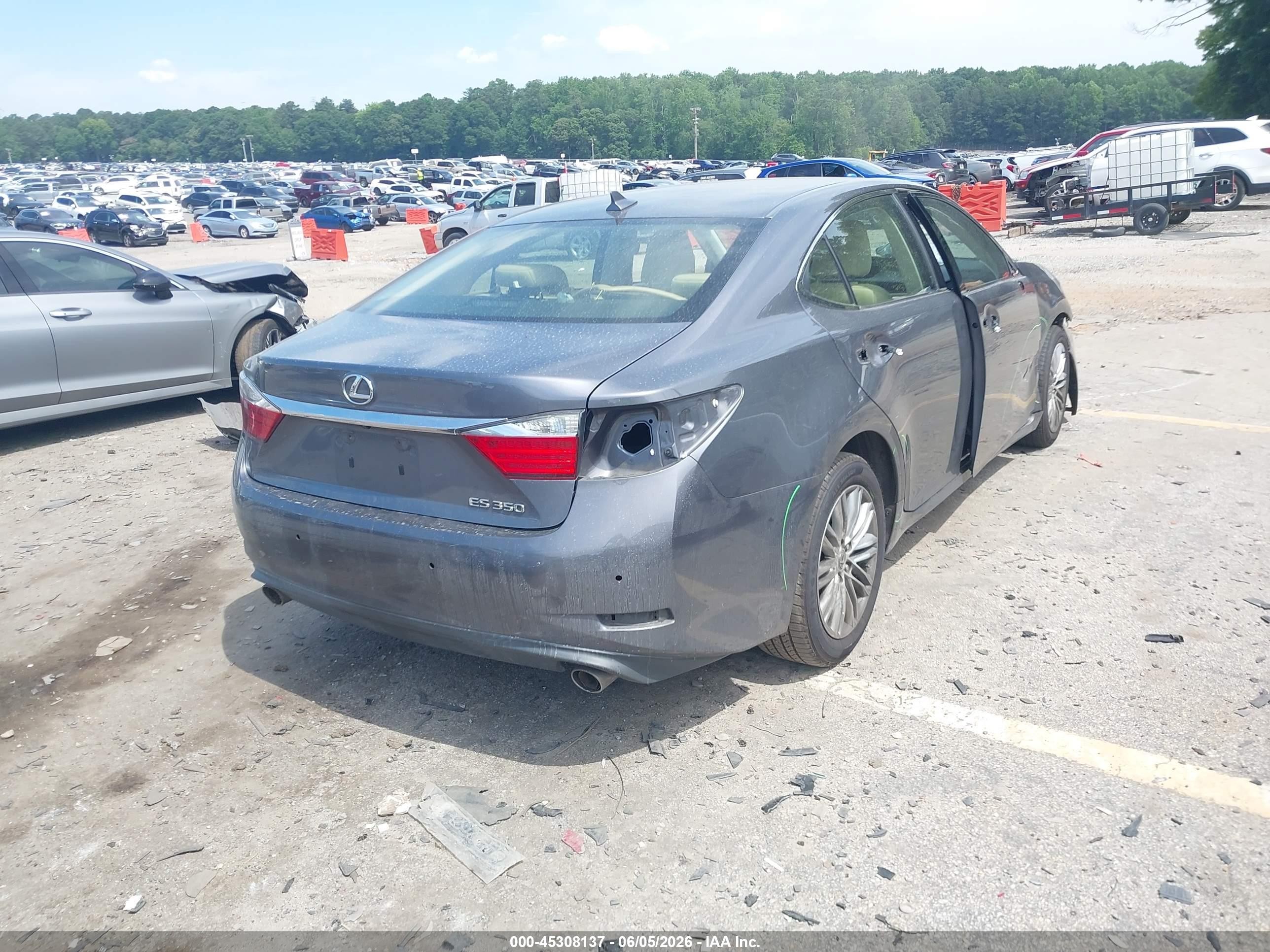 2013 Lexus Es 350 Gray vin: JTHBK1GG5D2045410