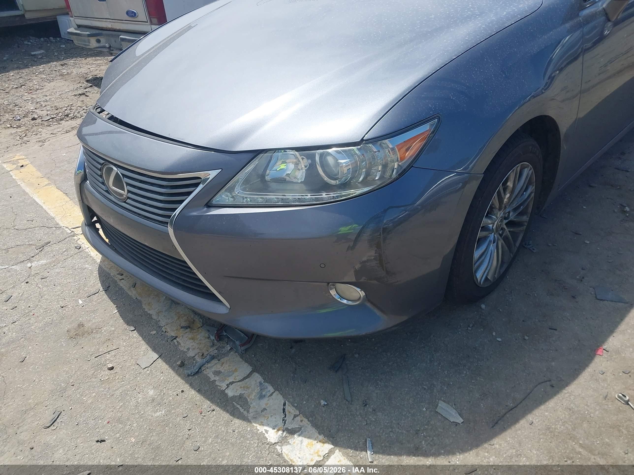 2013 Lexus Es 350 Gray vin: JTHBK1GG5D2045410