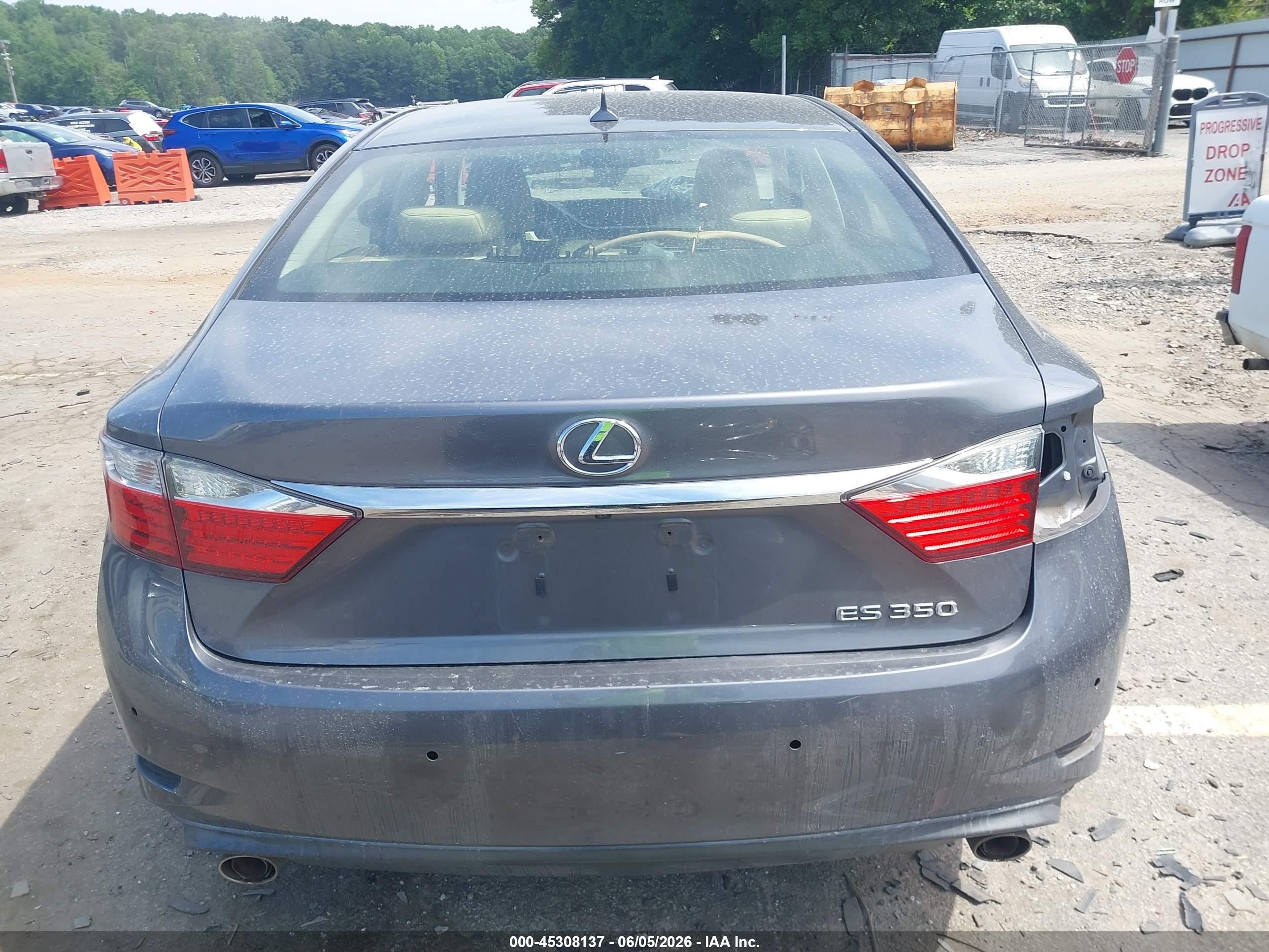 2013 Lexus Es 350 Gray vin: JTHBK1GG5D2045410