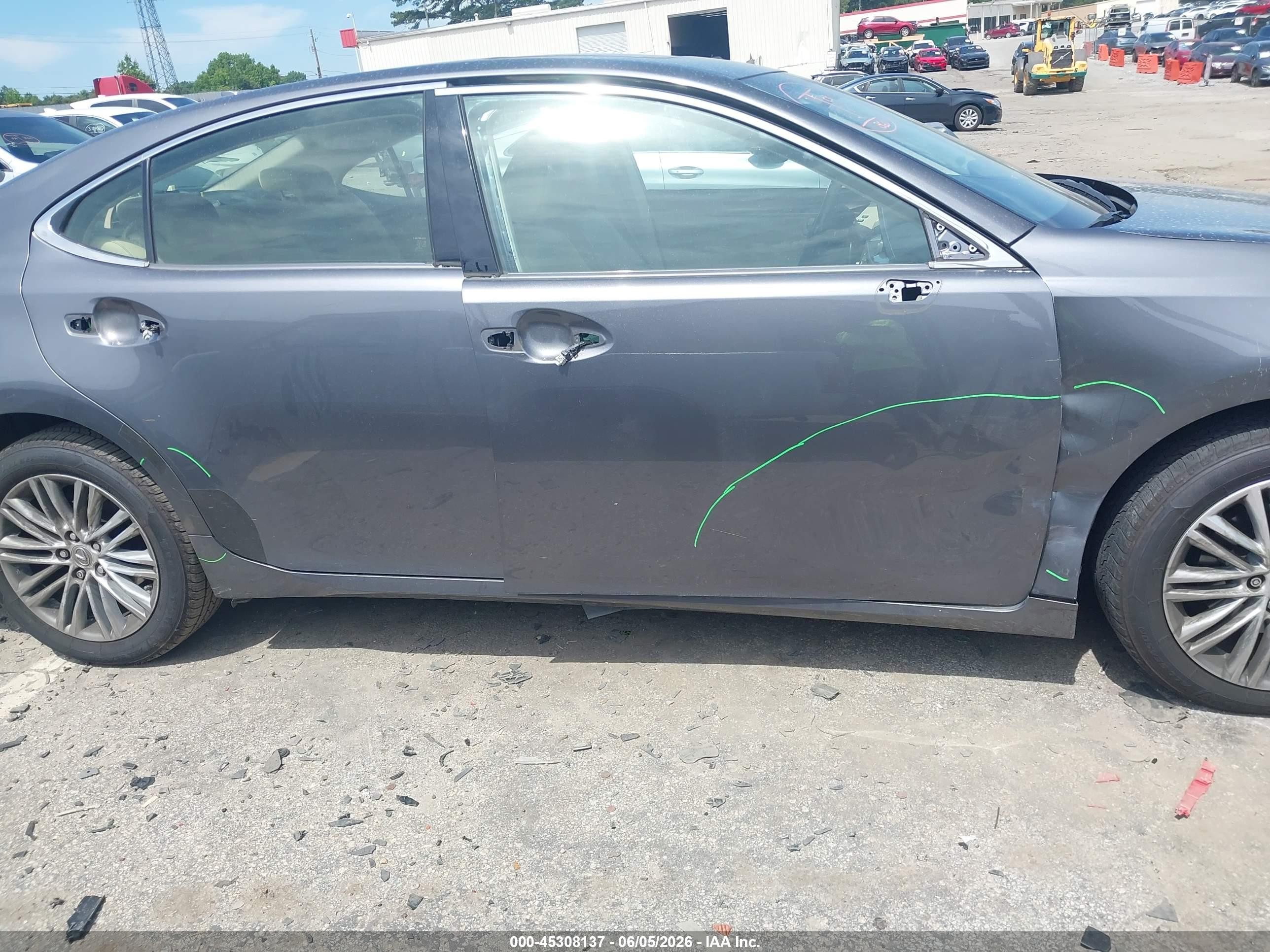 2013 Lexus Es 350 Gray vin: JTHBK1GG5D2045410