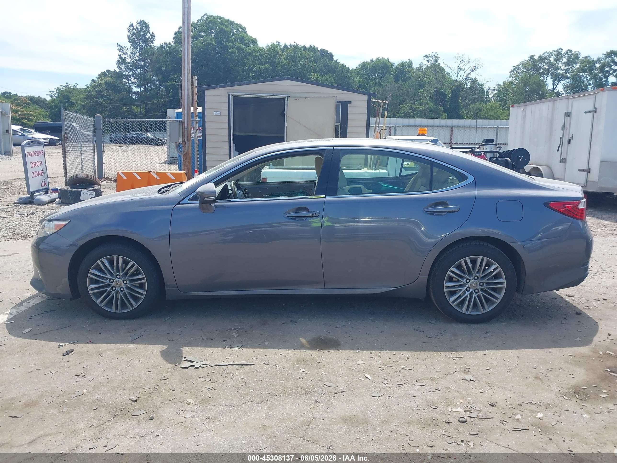 2013 Lexus Es 350 Gray vin: JTHBK1GG5D2045410