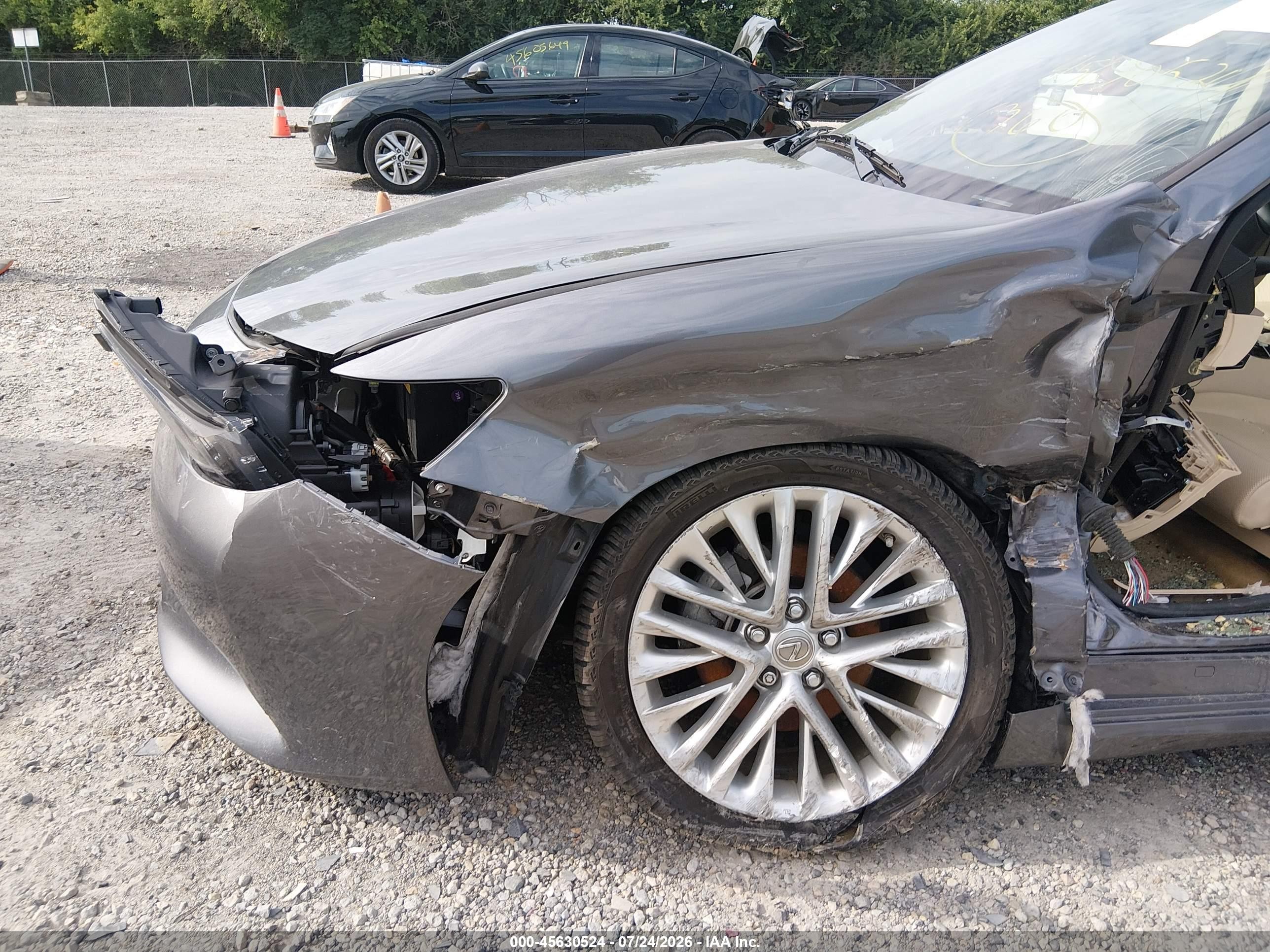 2013 Lexus Es 350   Gray vin: JTHBK1GG5D2049019