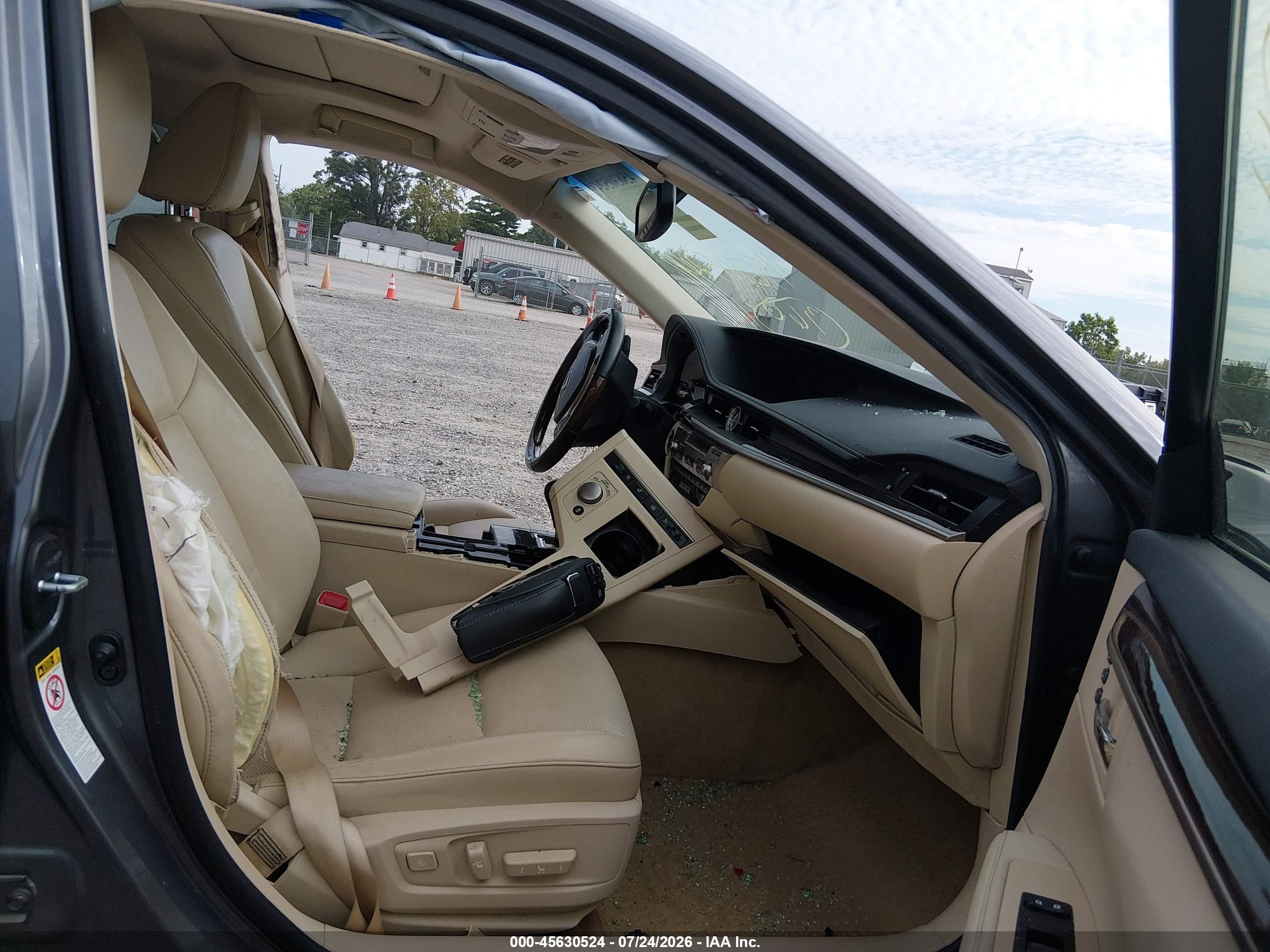 2013 Lexus Es 350   Gray vin: JTHBK1GG5D2049019
