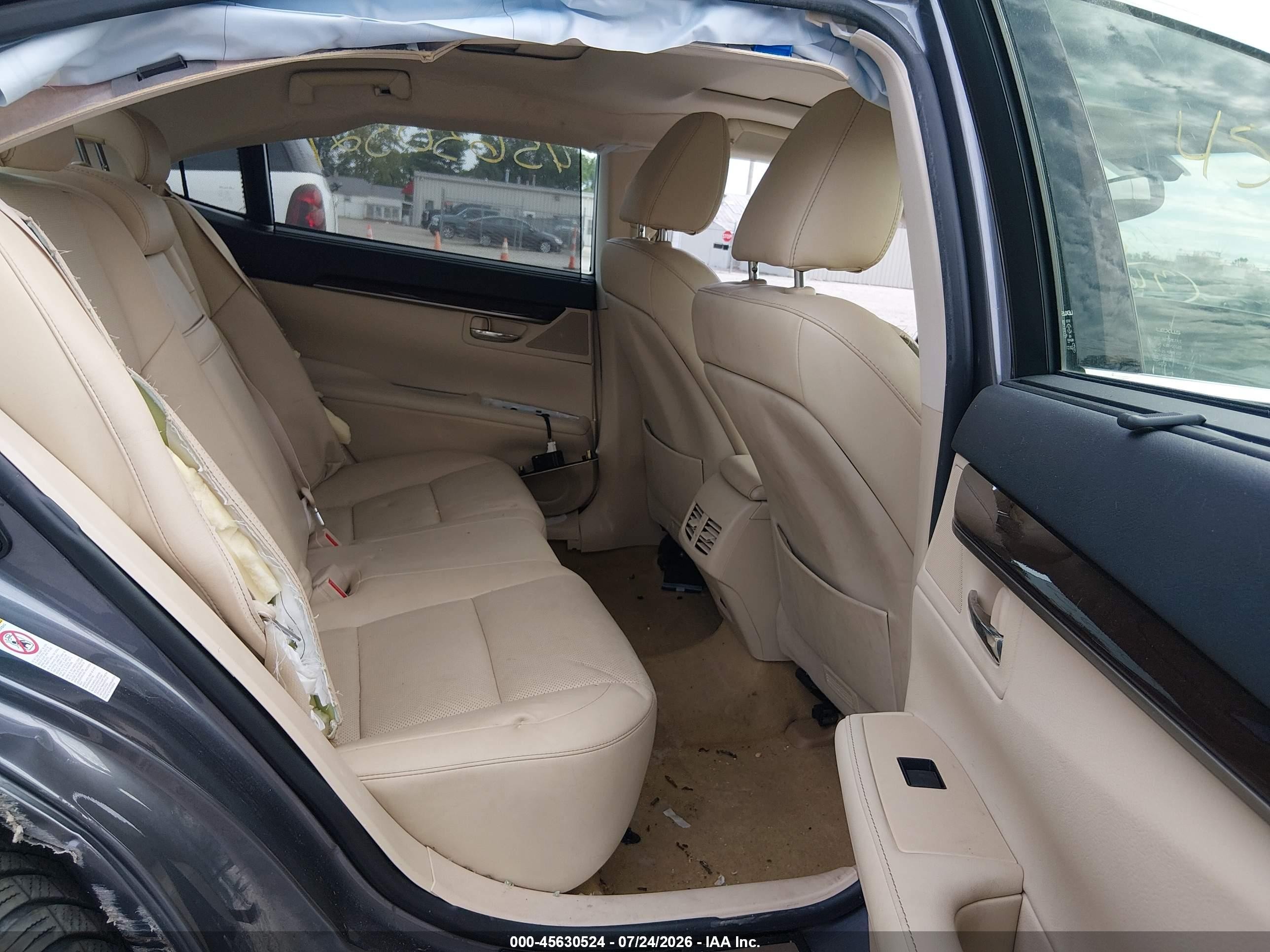 2013 Lexus Es 350   Gray vin: JTHBK1GG5D2049019