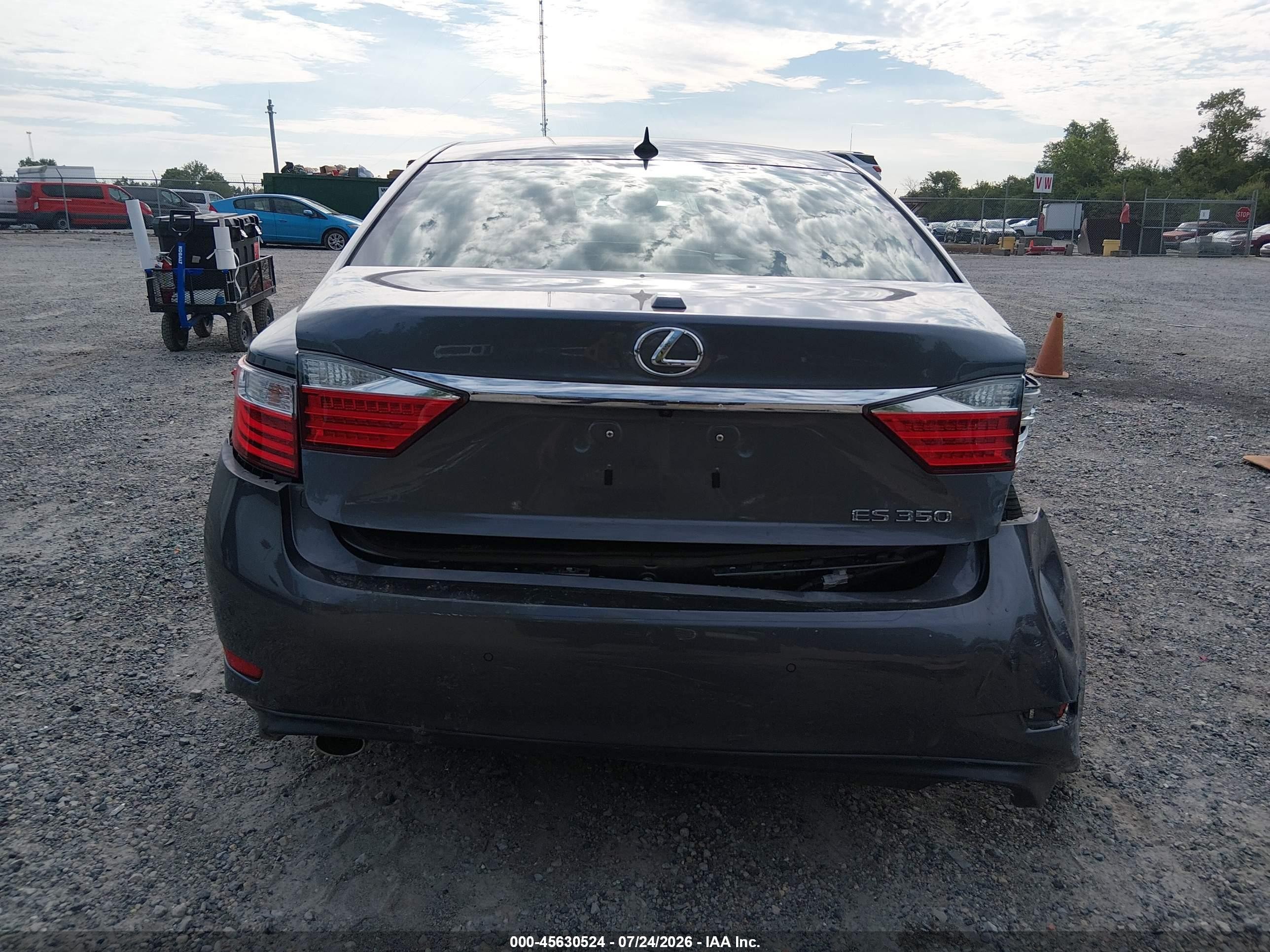 2013 Lexus Es 350   Gray vin: JTHBK1GG5D2049019