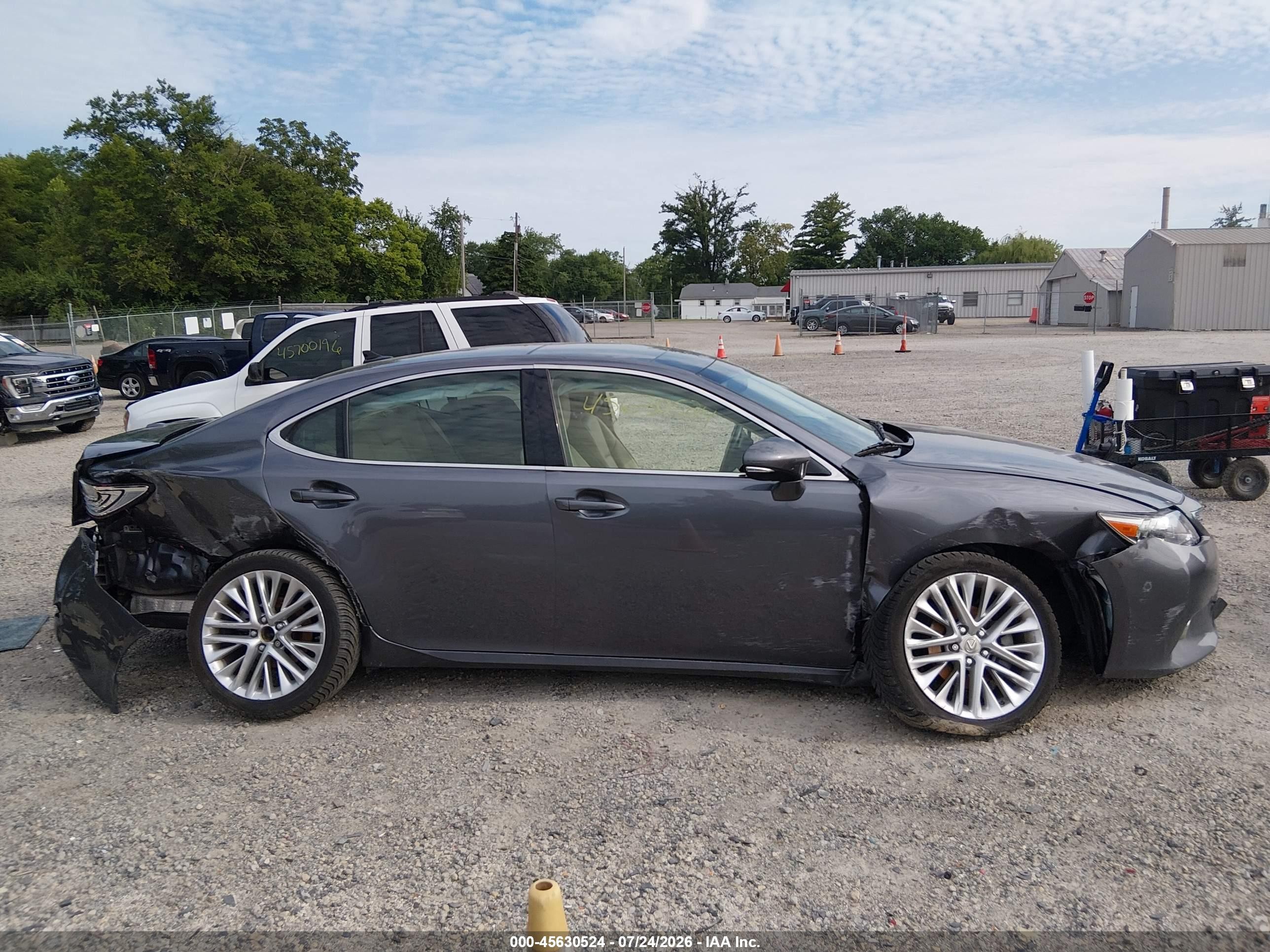 2013 Lexus Es 350   Gray vin: JTHBK1GG5D2049019