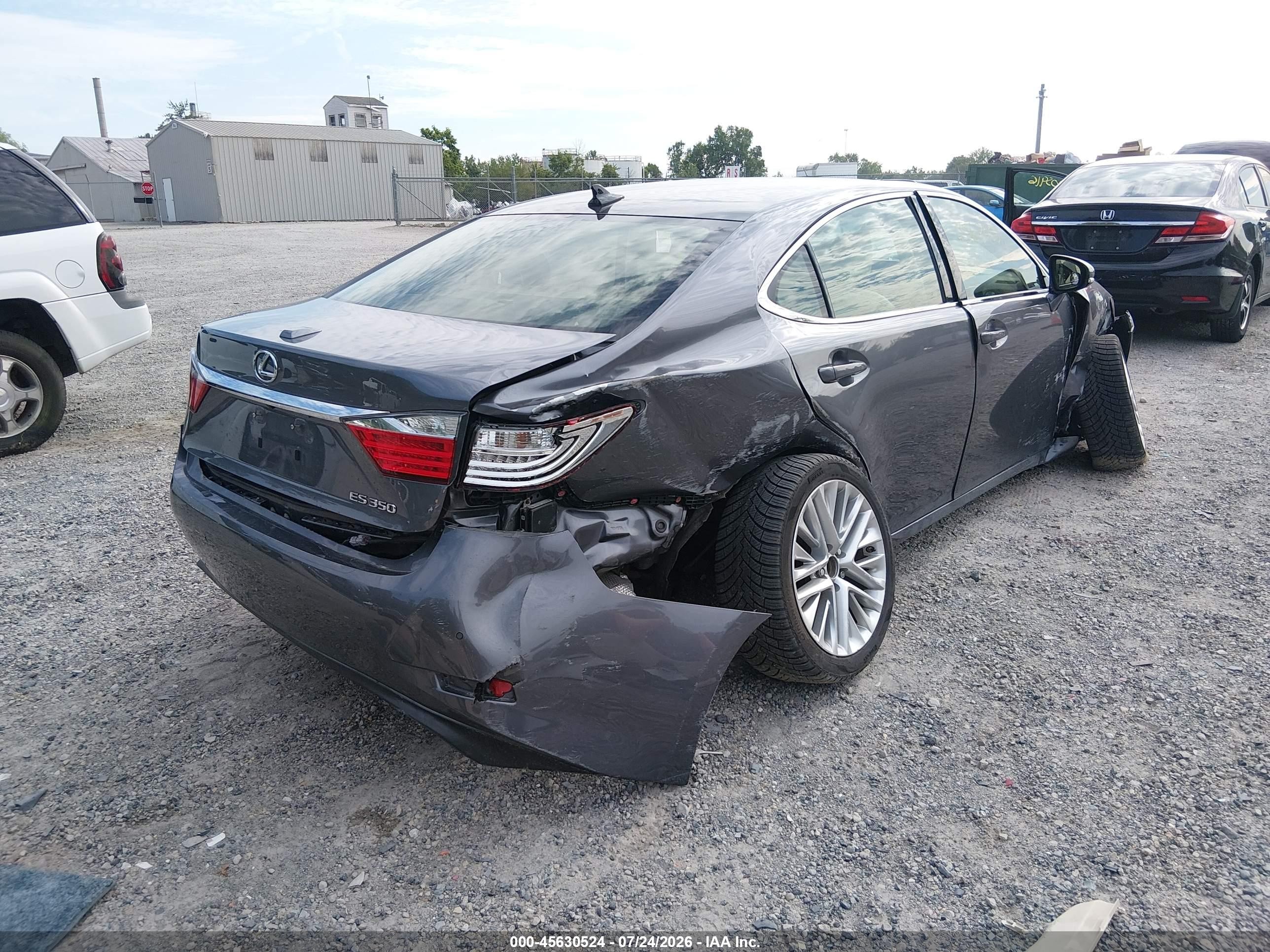 2013 Lexus Es 350   Gray vin: JTHBK1GG5D2049019