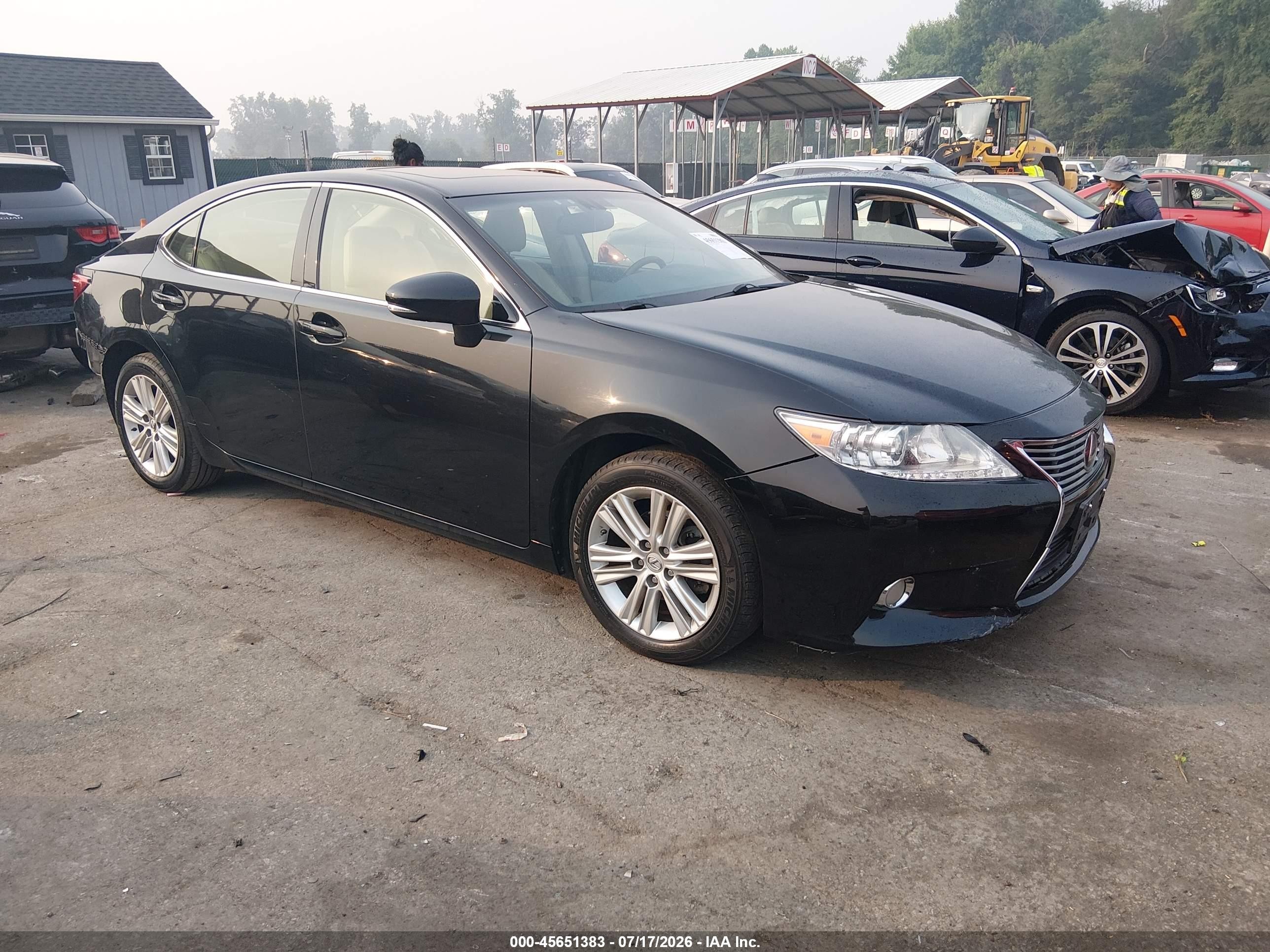 2013 Lexus Es 350   Black vin: JTHBK1GG5D2054916