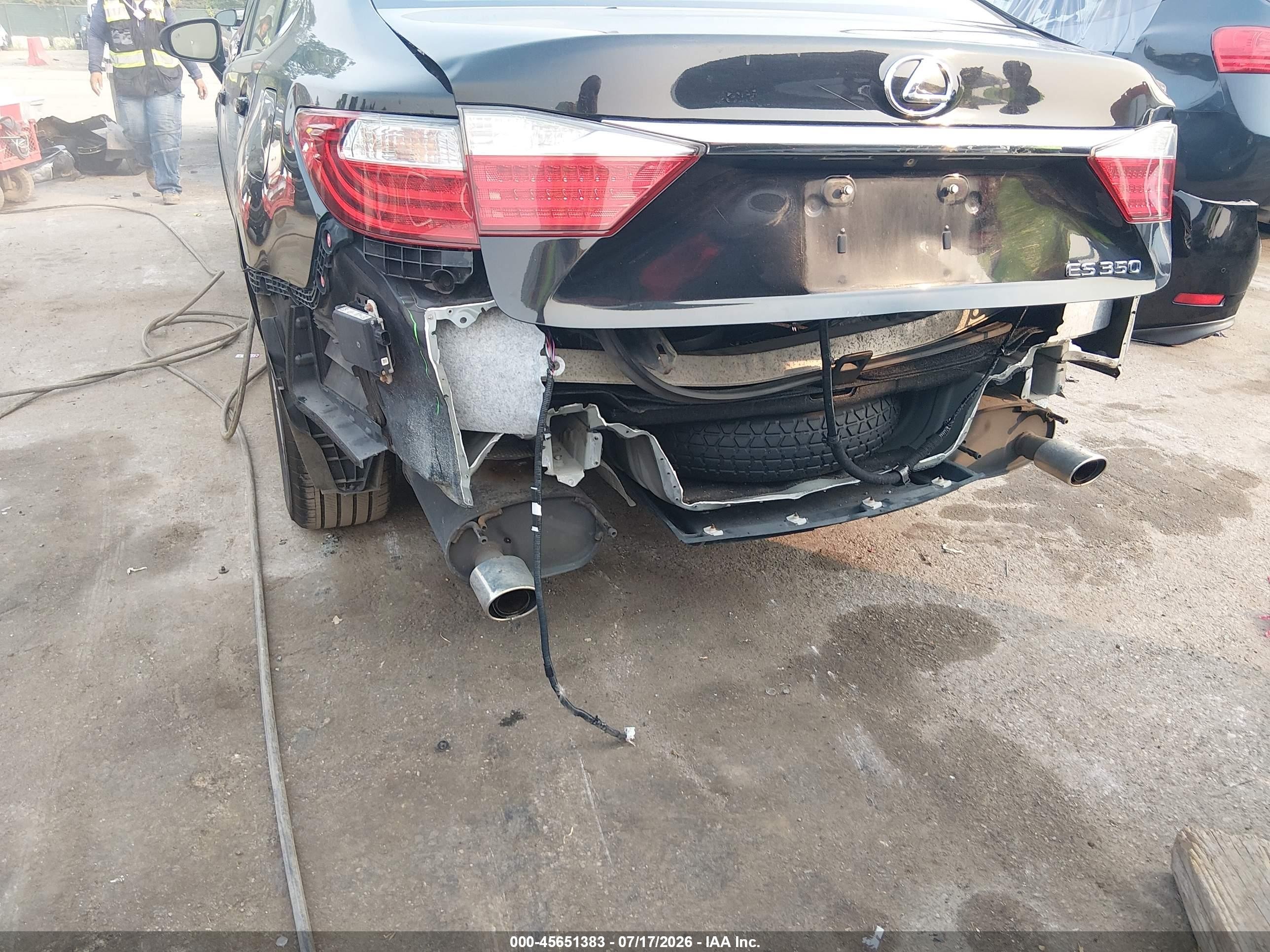 2013 Lexus Es 350   Black vin: JTHBK1GG5D2054916