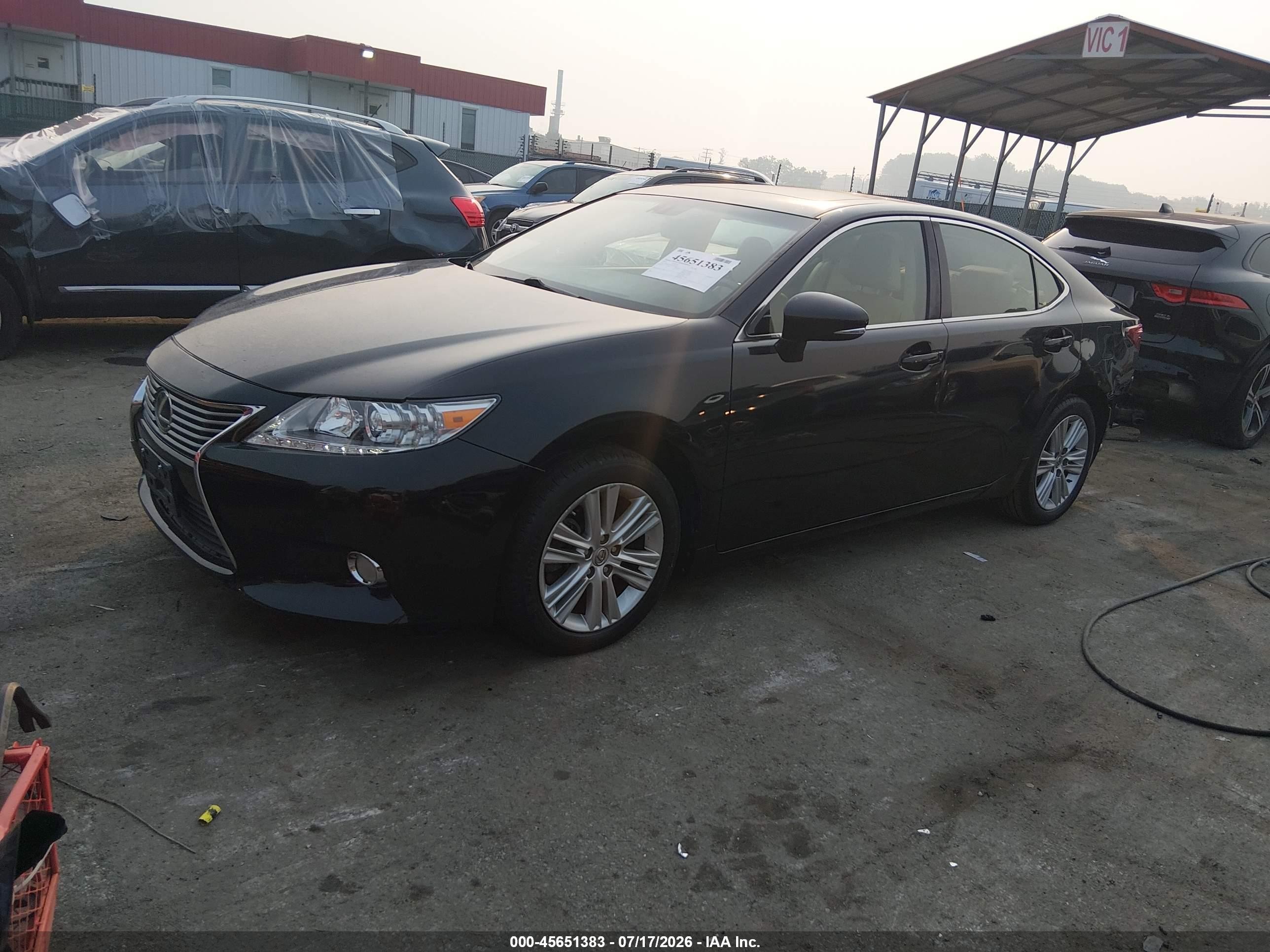 2013 Lexus Es 350   Black vin: JTHBK1GG5D2054916