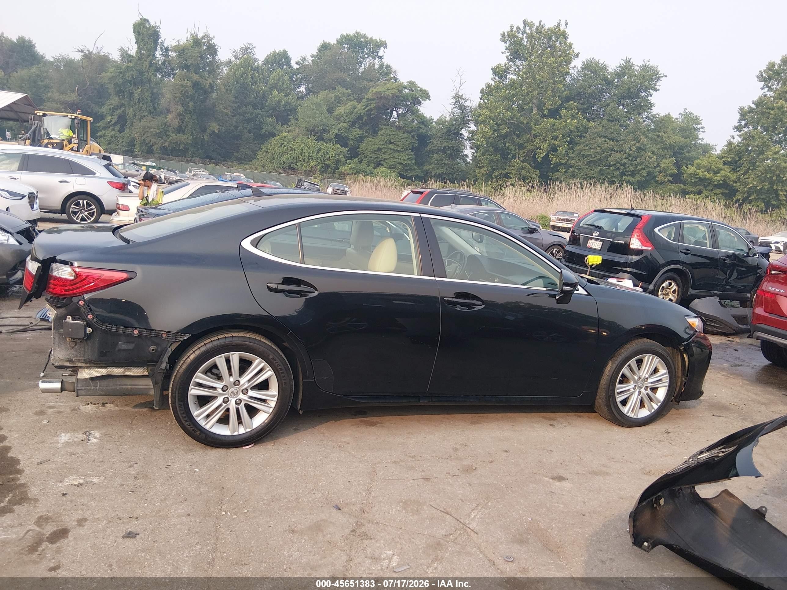 2013 Lexus Es 350   Black vin: JTHBK1GG5D2054916