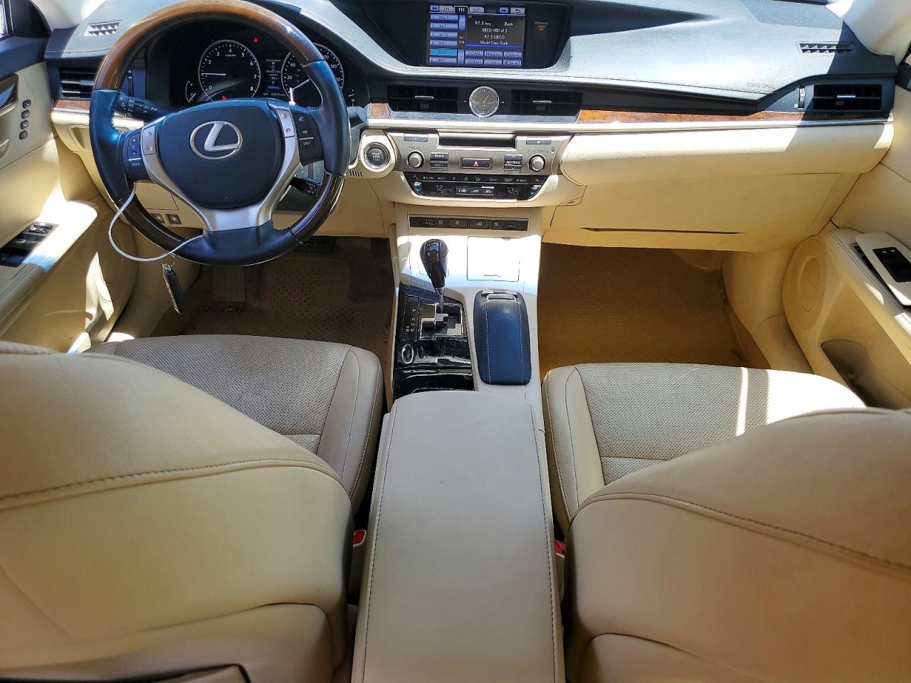 2013 Lexus Es 350 White vin: JTHBK1GG5D2059825