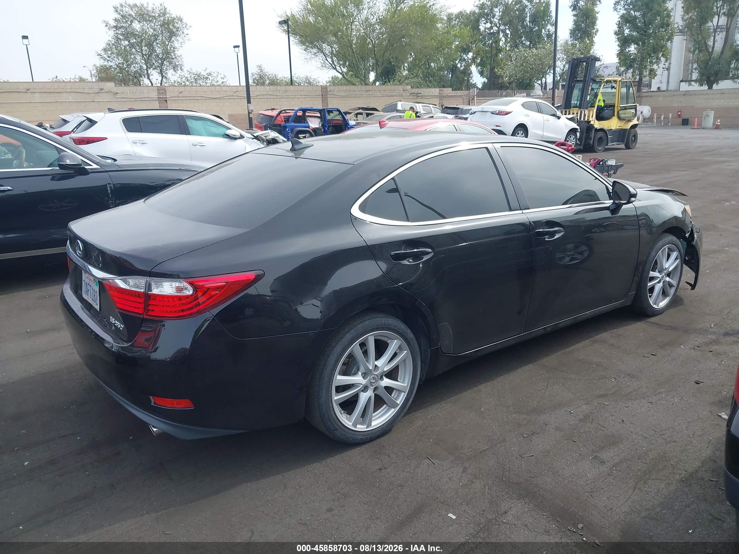 2013 Lexus Es 350   Black vin: JTHBK1GG5D2059842