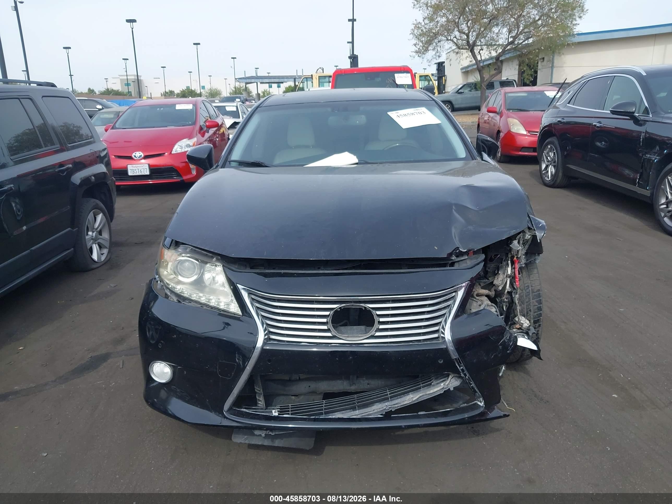 2013 Lexus Es 350   Black vin: JTHBK1GG5D2059842