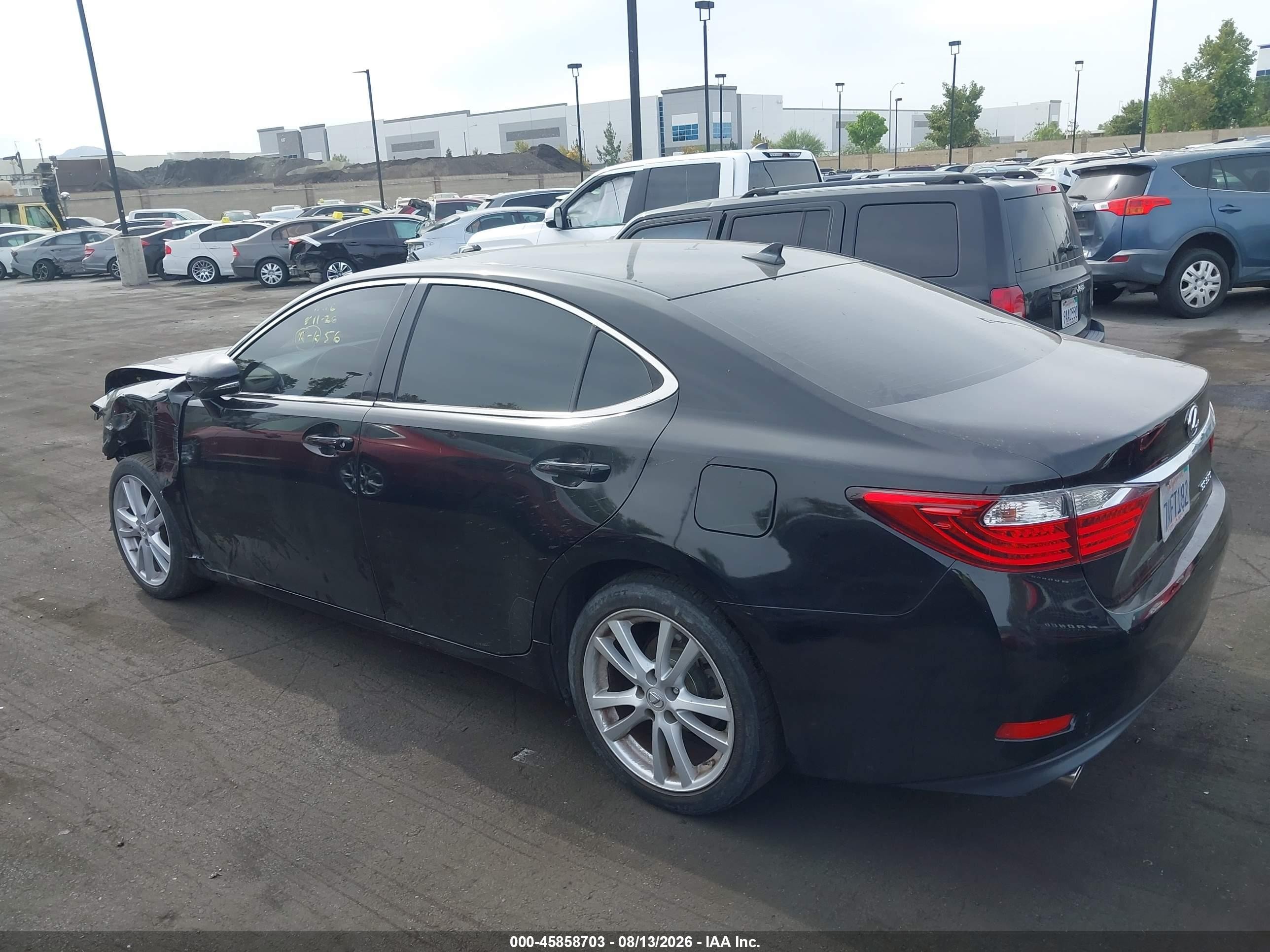 2013 Lexus Es 350   Black vin: JTHBK1GG5D2059842
