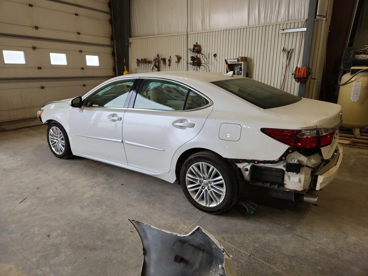 2013 Lexus Es 350 Base White vin: JTHBK1GG5D2060781