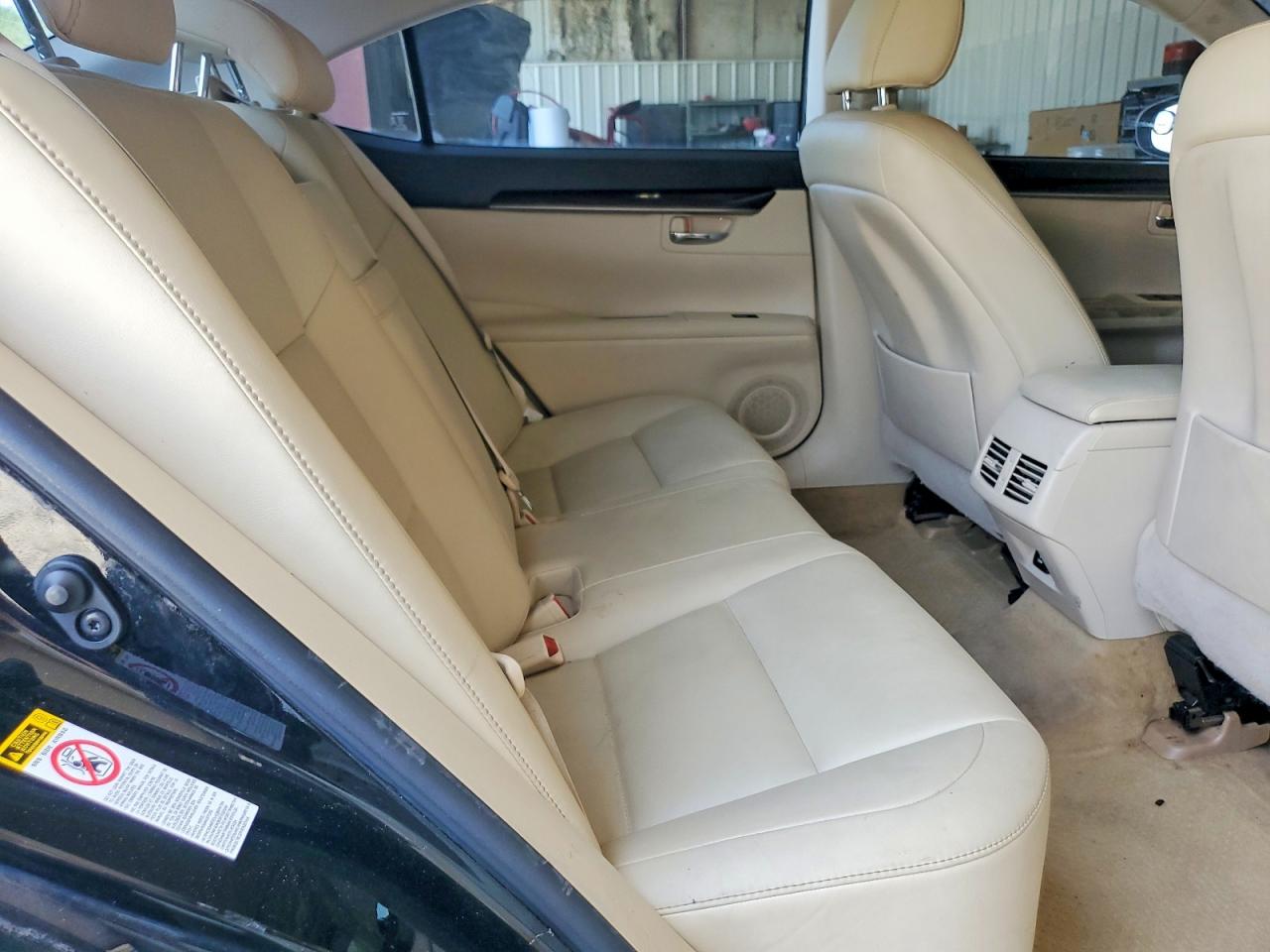2013 Lexus Es 350 Black vin: JTHBK1GG5D2065124