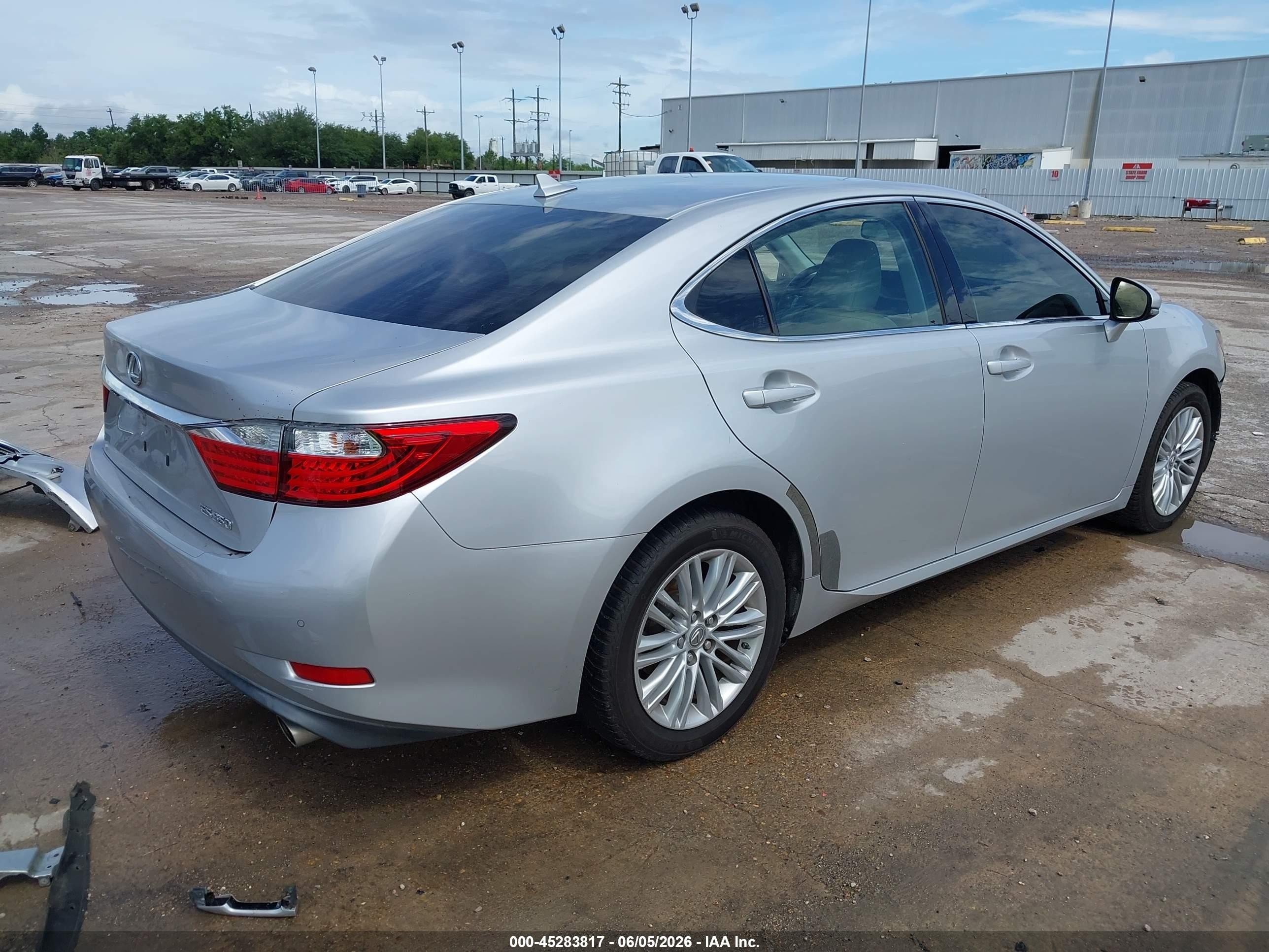 2013 Lexus Es 350   Silver vin: JTHBK1GG5D2068458
