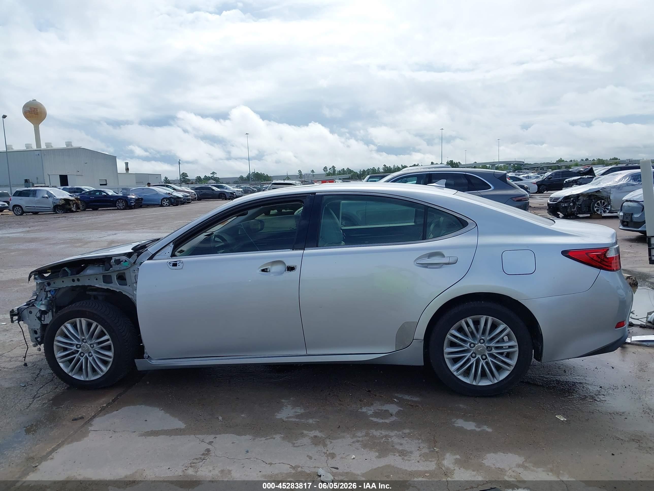 2013 Lexus Es 350   Silver vin: JTHBK1GG5D2068458