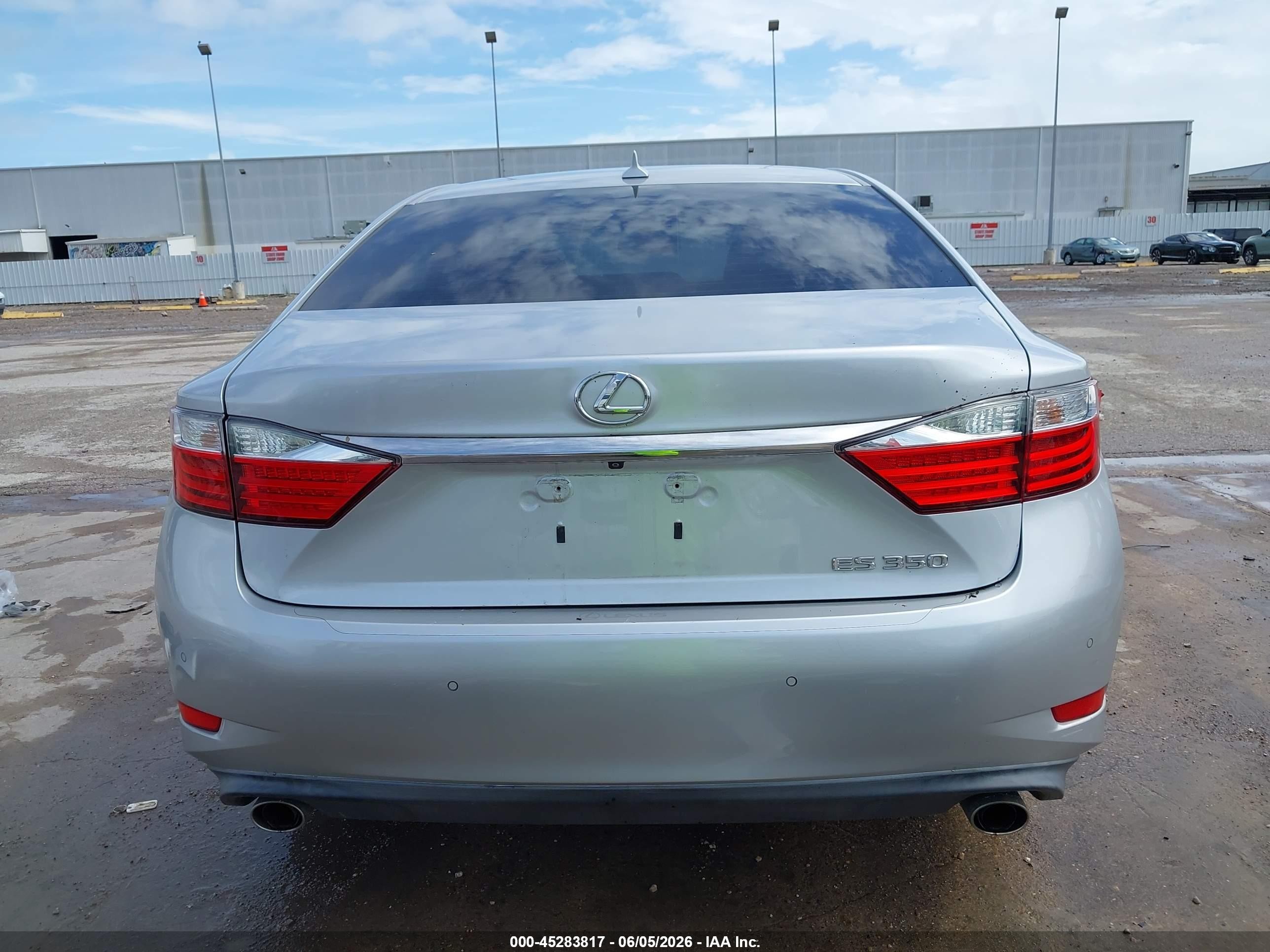 2013 Lexus Es 350   Silver vin: JTHBK1GG5D2068458