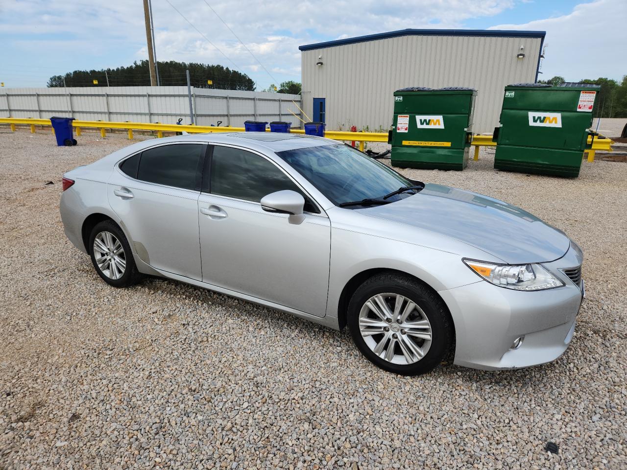 2013 Lexus Es 350 Base Silver vin: JTHBK1GG5D2075846