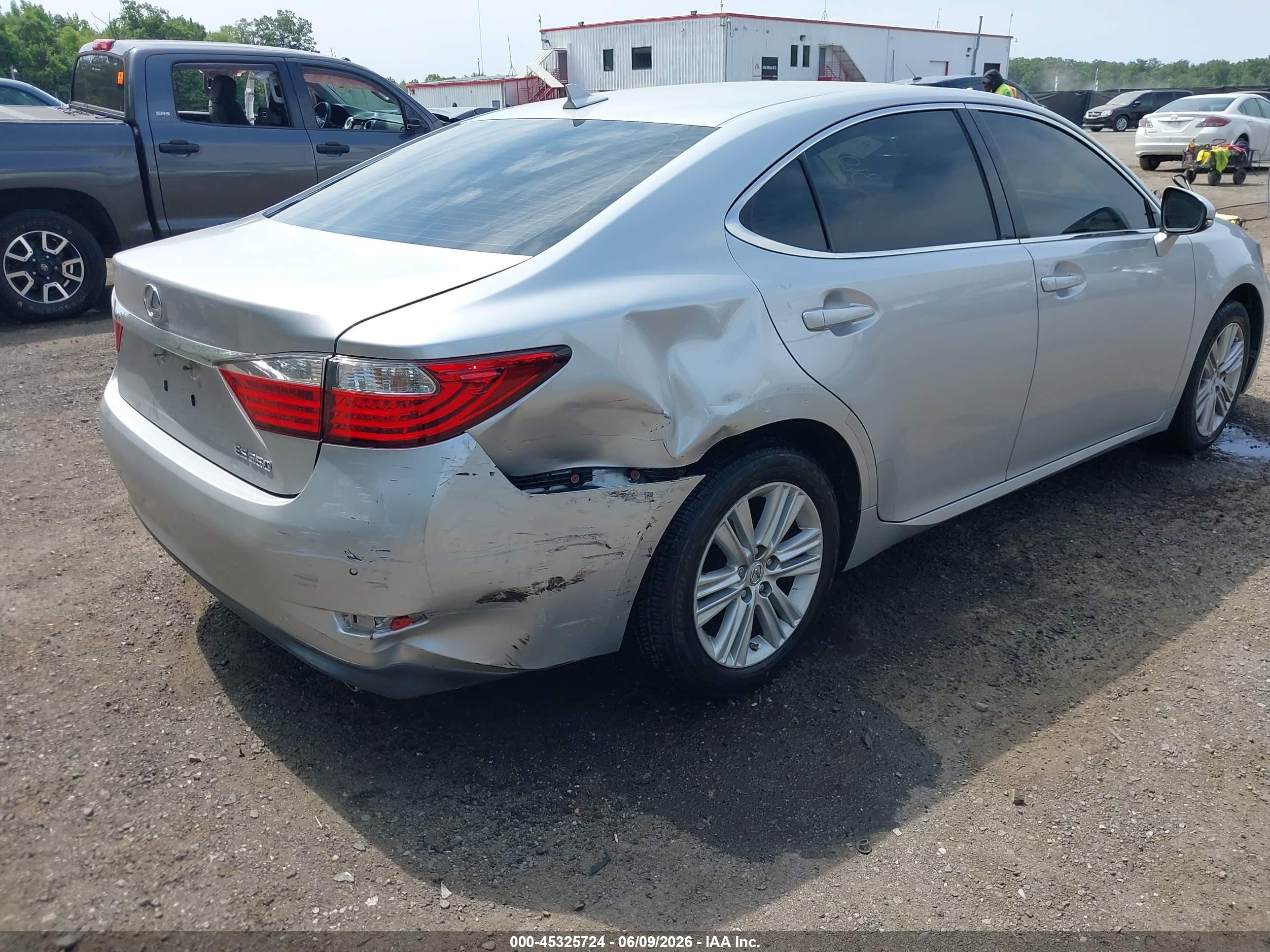2013 Lexus Es 350   Silver vin: JTHBK1GG5D2077029