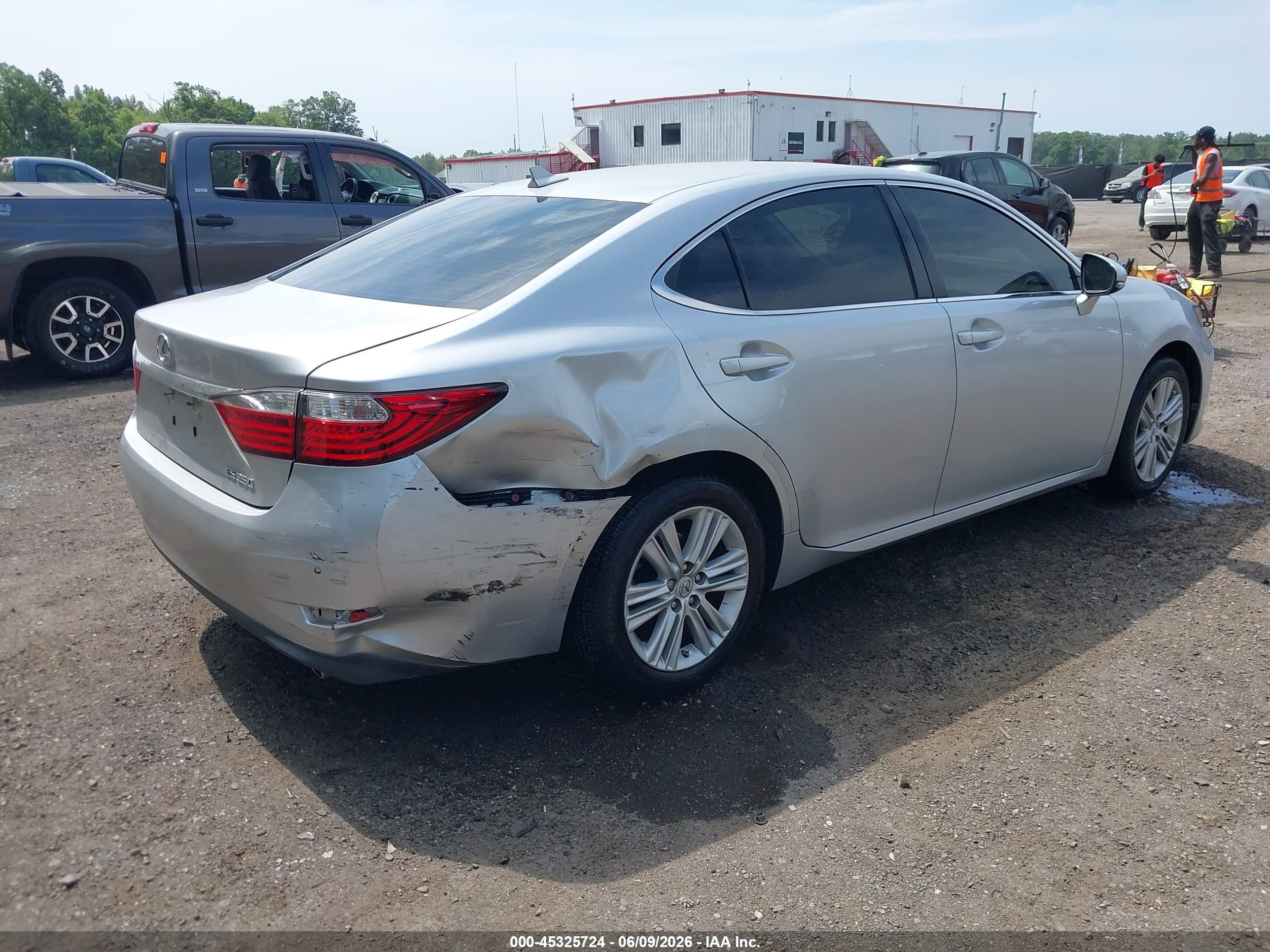 2013 Lexus Es 350   Silver vin: JTHBK1GG5D2077029