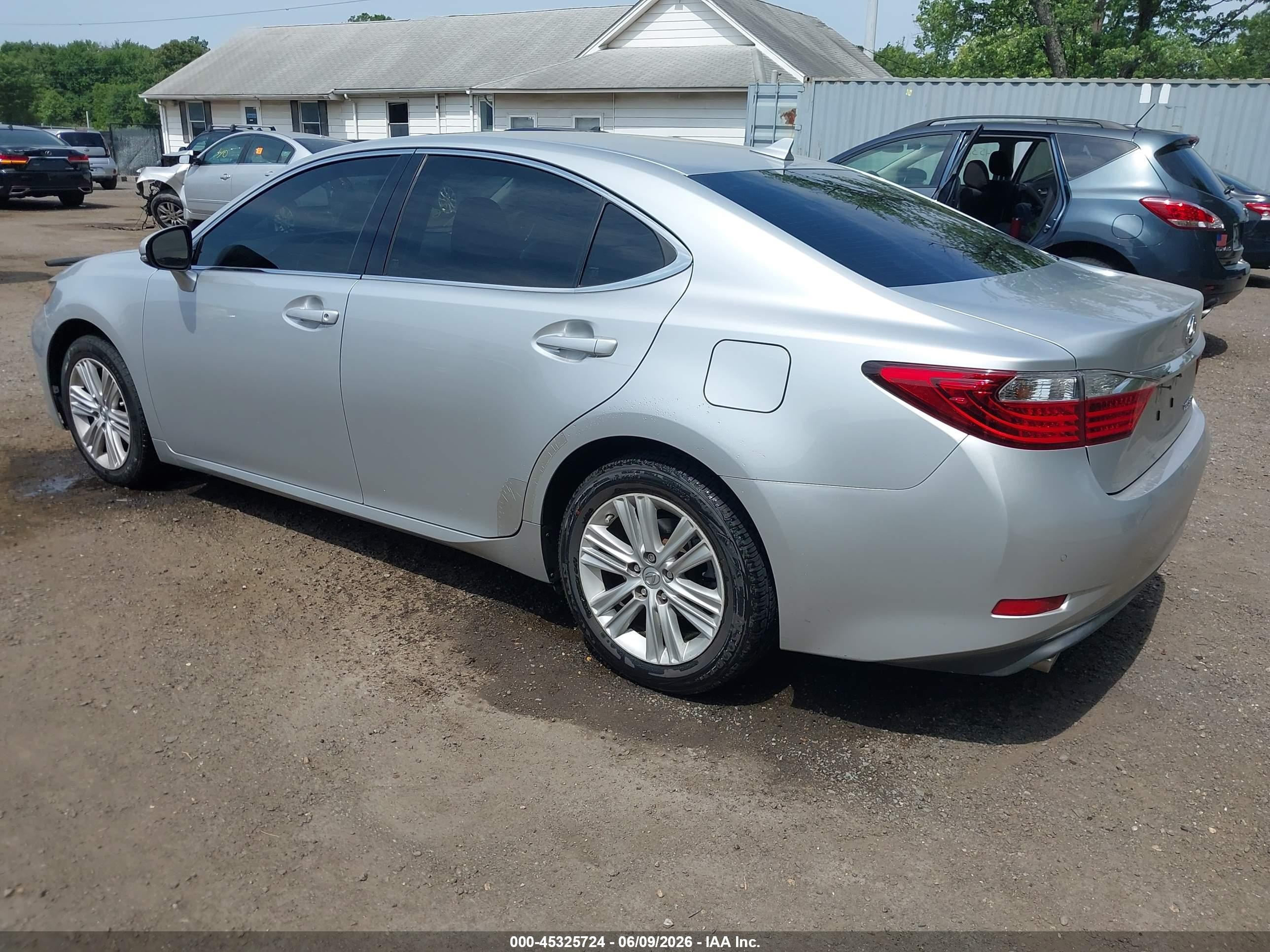 2013 Lexus Es 350   Silver vin: JTHBK1GG5D2077029