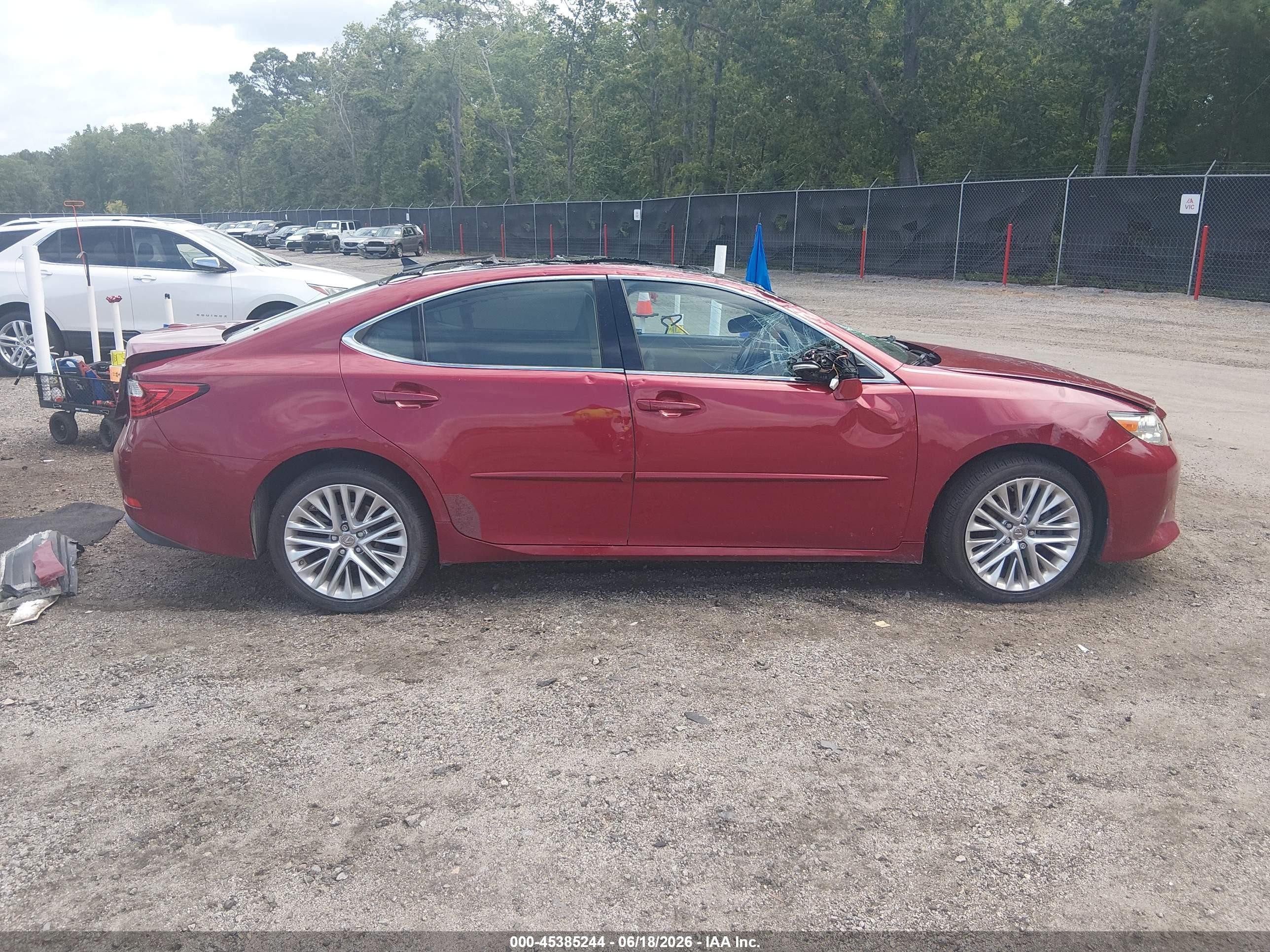 2014 Lexus Es 350   Red vin: JTHBK1GG5E2086640