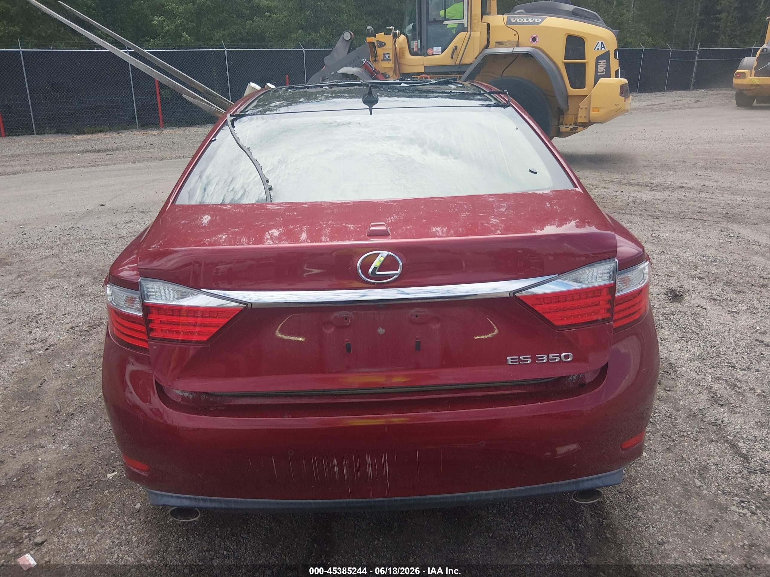 2014 Lexus Es 350   Red vin: JTHBK1GG5E2086640