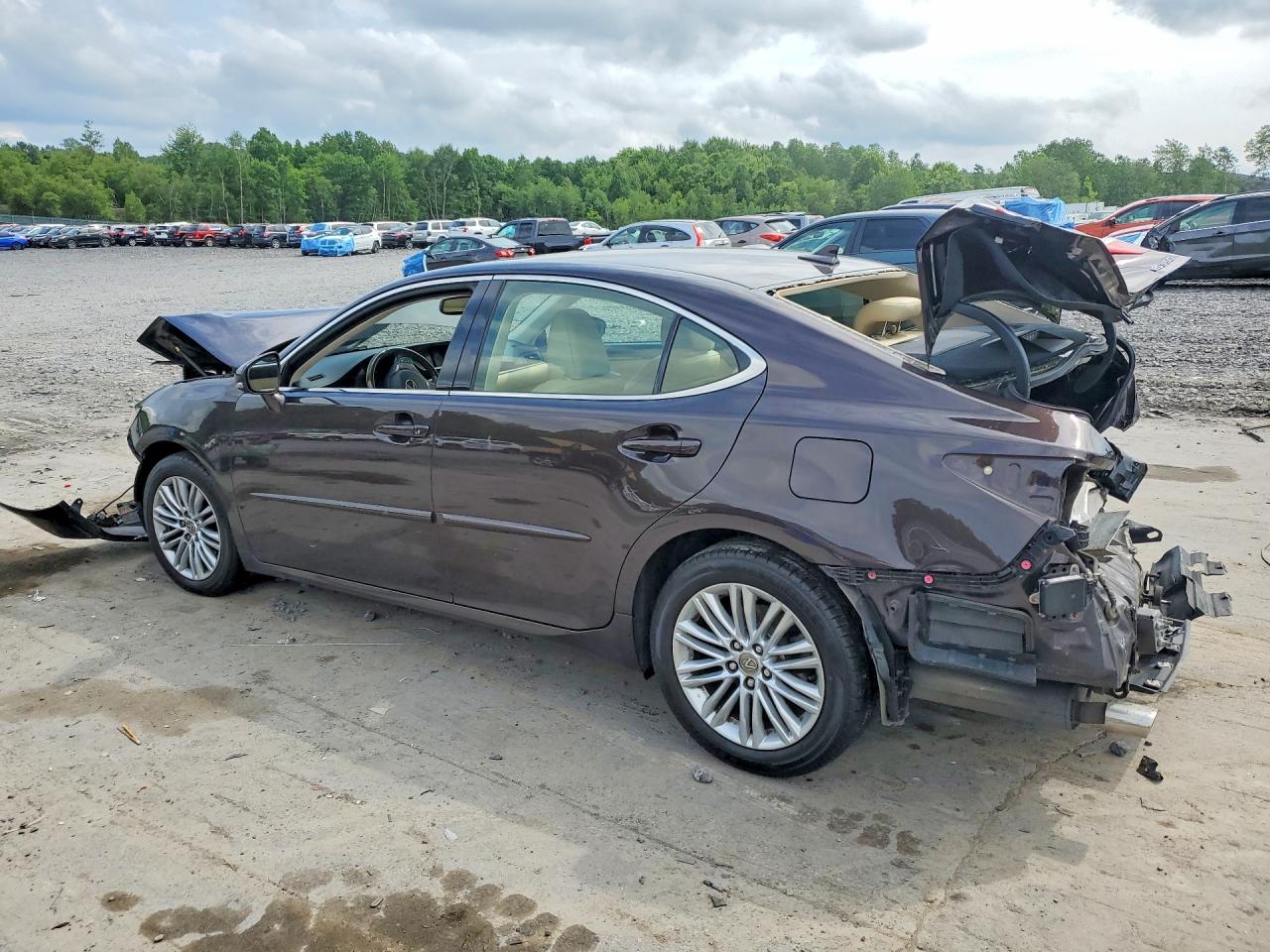 2014 Lexus Es 350 Brown vin: JTHBK1GG5E2086704
