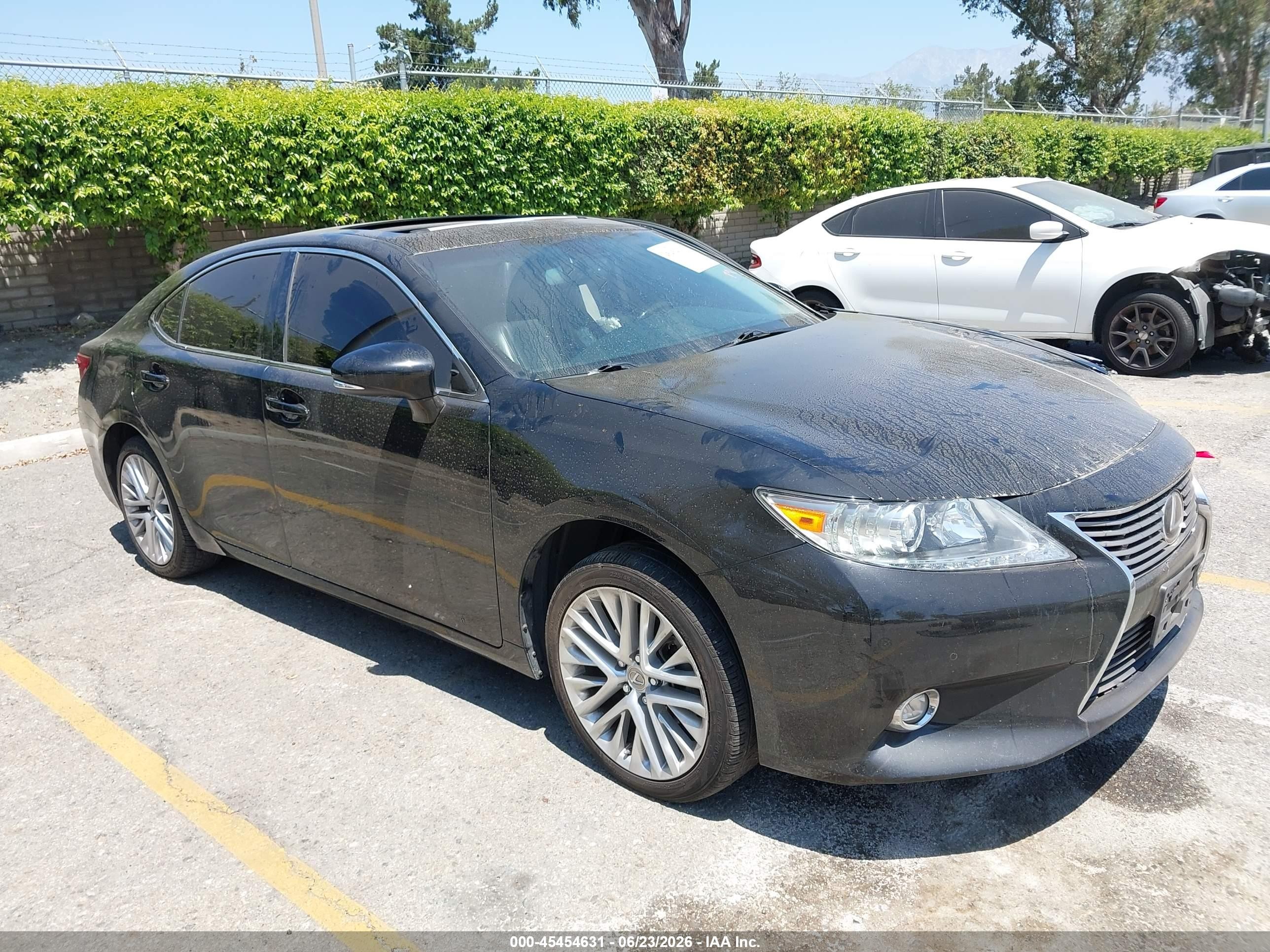 2014 Lexus Es 350   Черный vin: JTHBK1GG5E2091997