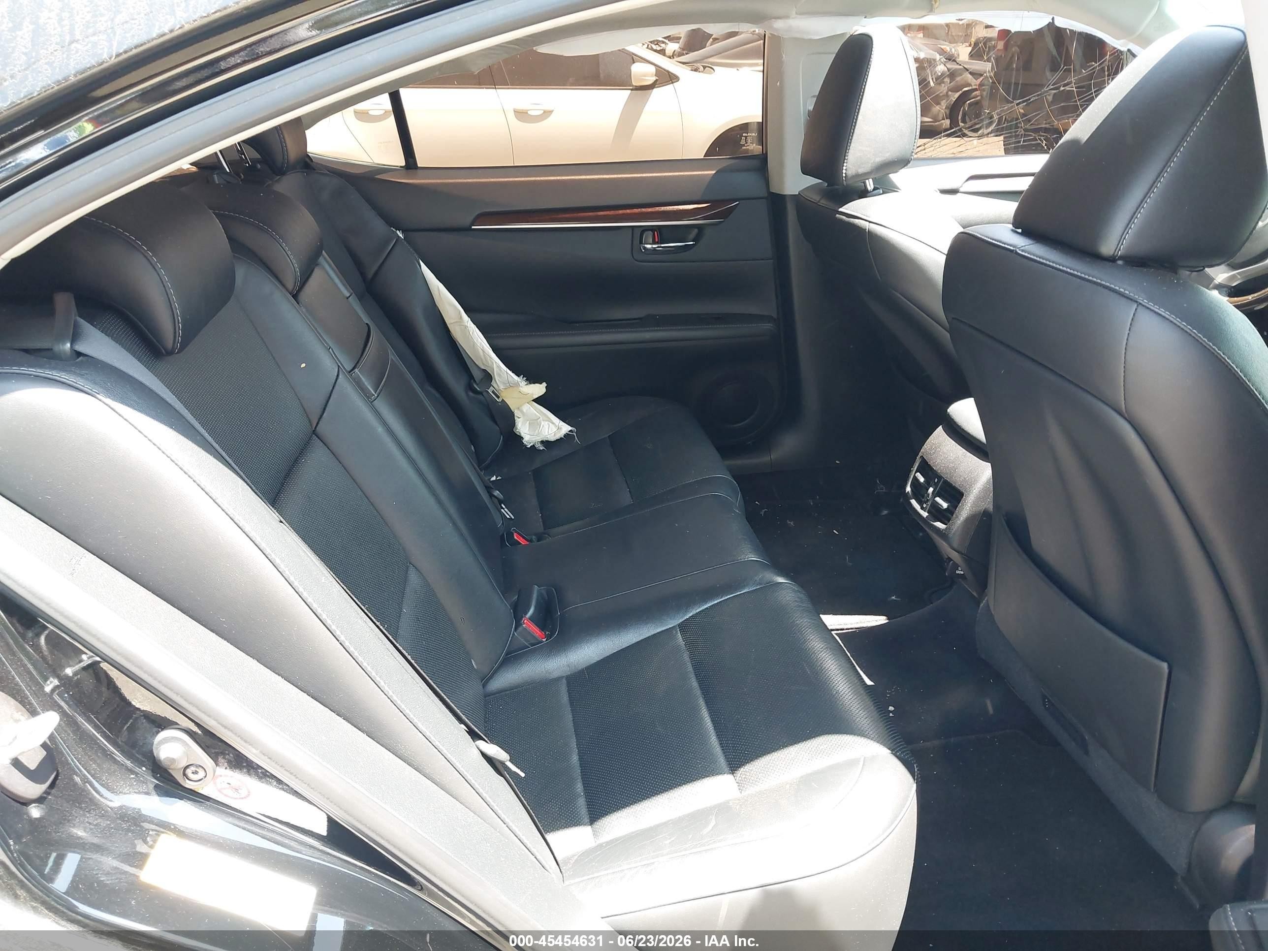 2014 Lexus Es 350   Black vin: JTHBK1GG5E2091997