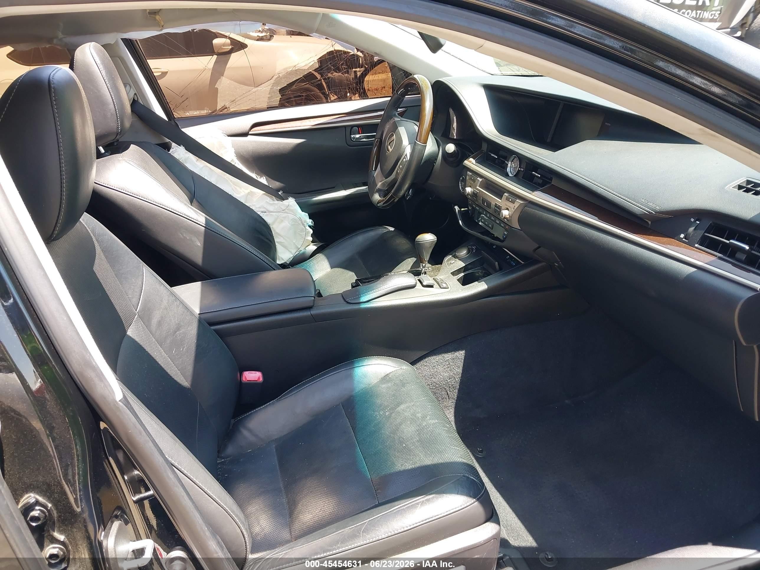 2014 Lexus Es 350   Black vin: JTHBK1GG5E2091997