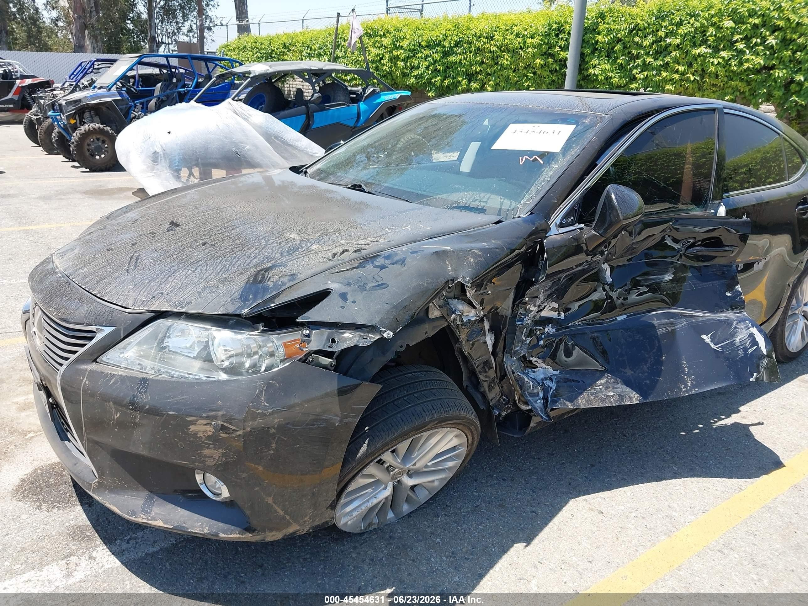 2014 Lexus Es 350   Black vin: JTHBK1GG5E2091997