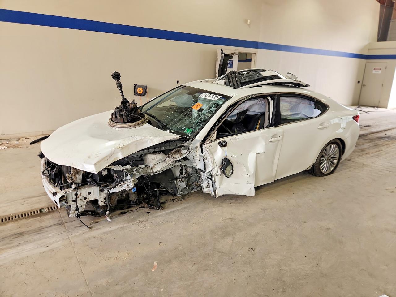 2014 Lexus Es 350 Белый vin: JTHBK1GG5E2095046