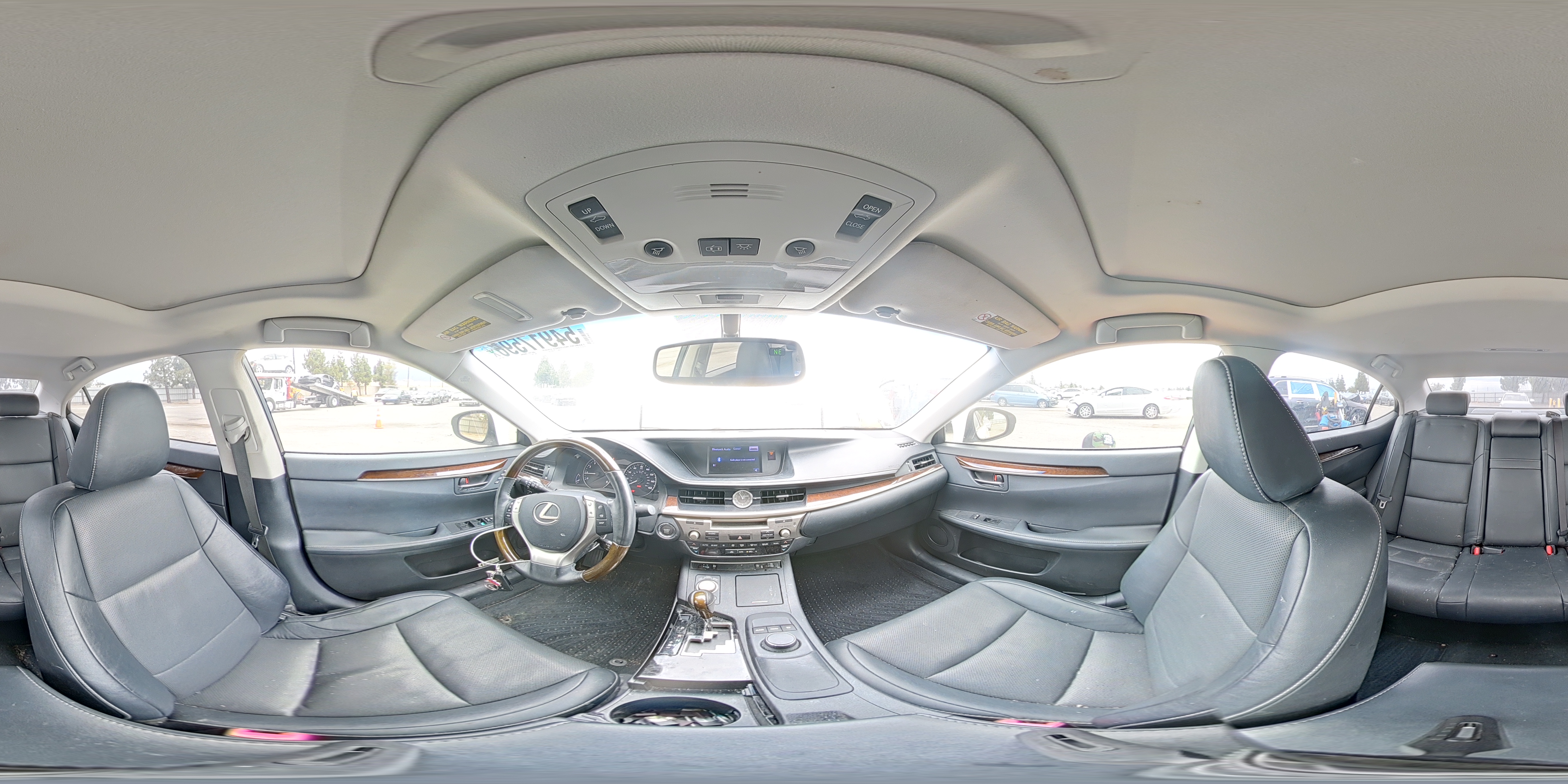 2014 Lexus Es White vin: JTHBK1GG5E2095175