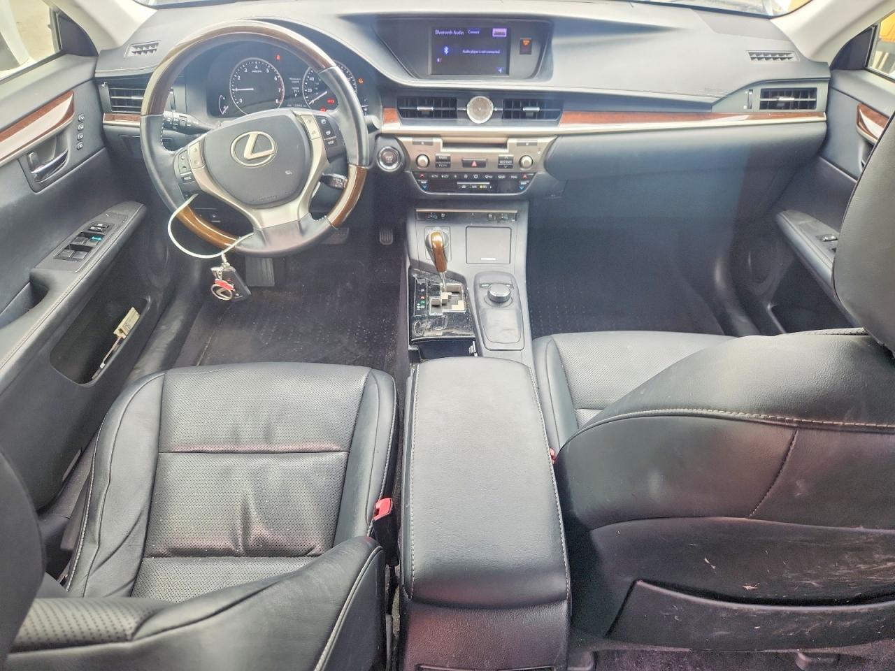 2014 Lexus Es White vin: JTHBK1GG5E2095175