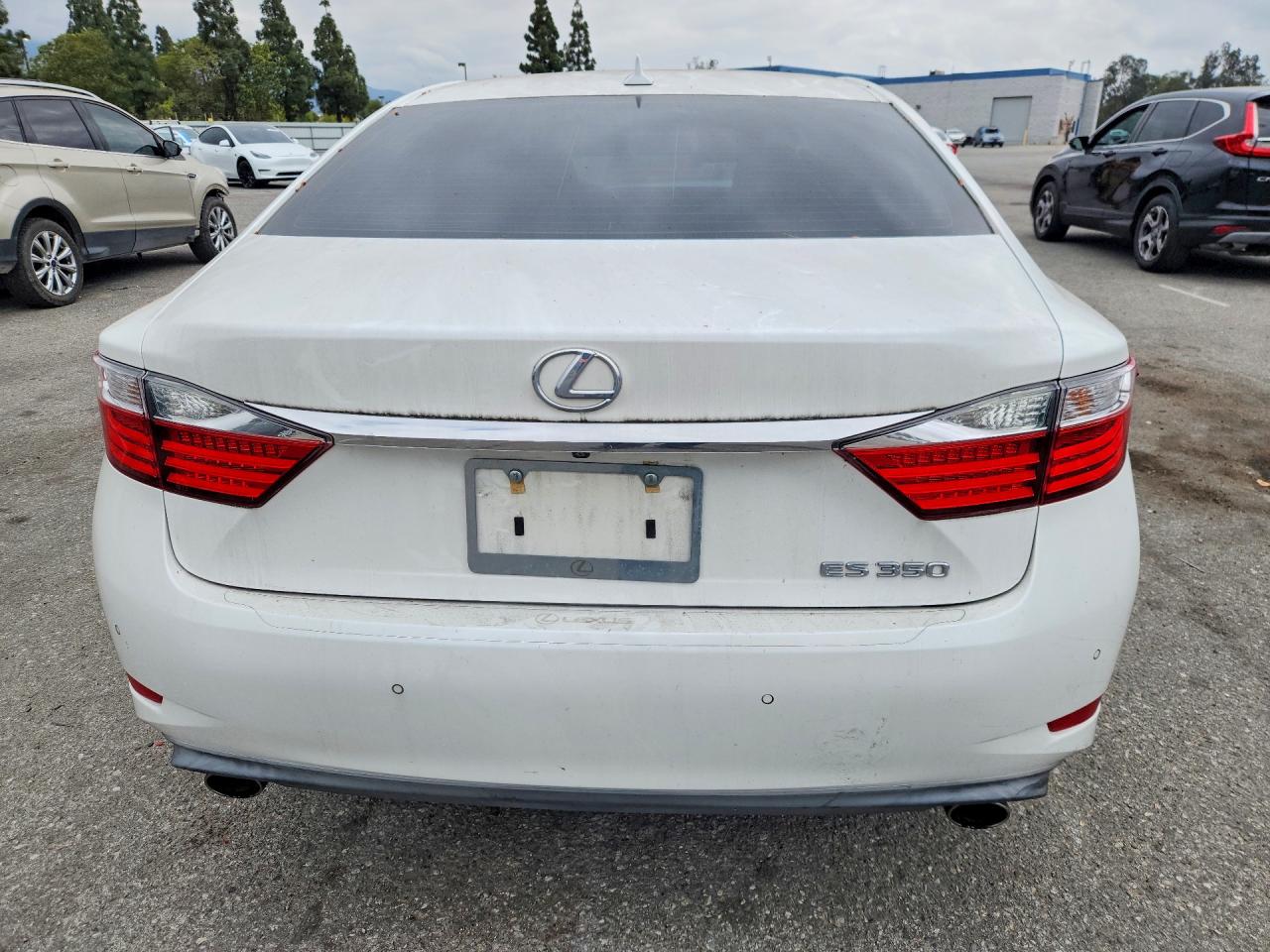 2014 Lexus Es White vin: JTHBK1GG5E2095175