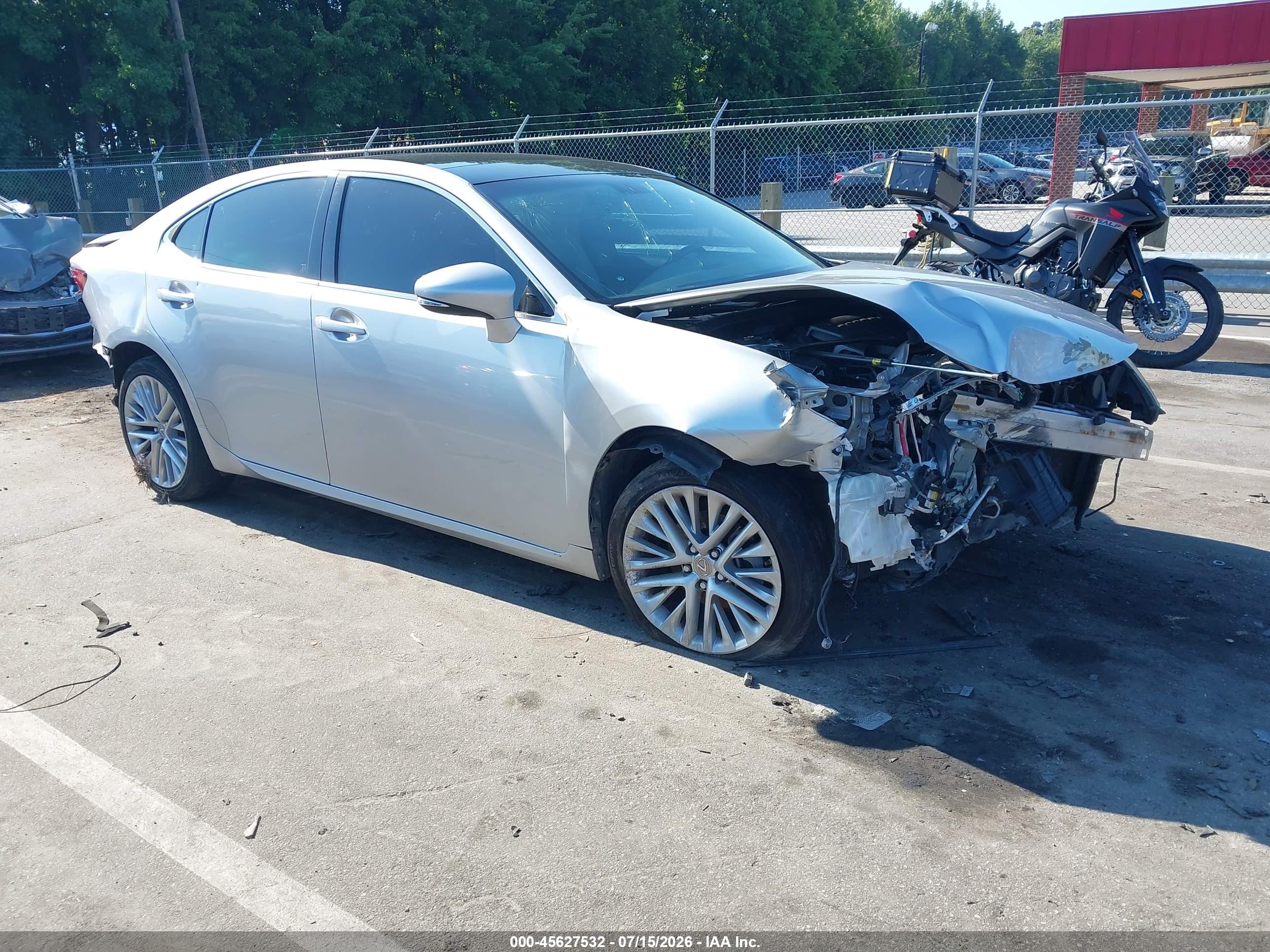 2014 Lexus Es 350   Silver vin: JTHBK1GG5E2099453
