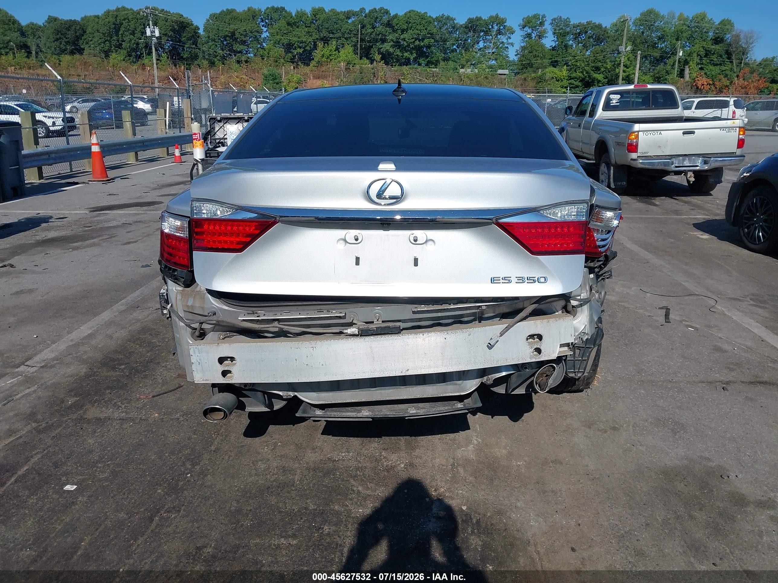 2014 Lexus Es 350   Silver vin: JTHBK1GG5E2099453
