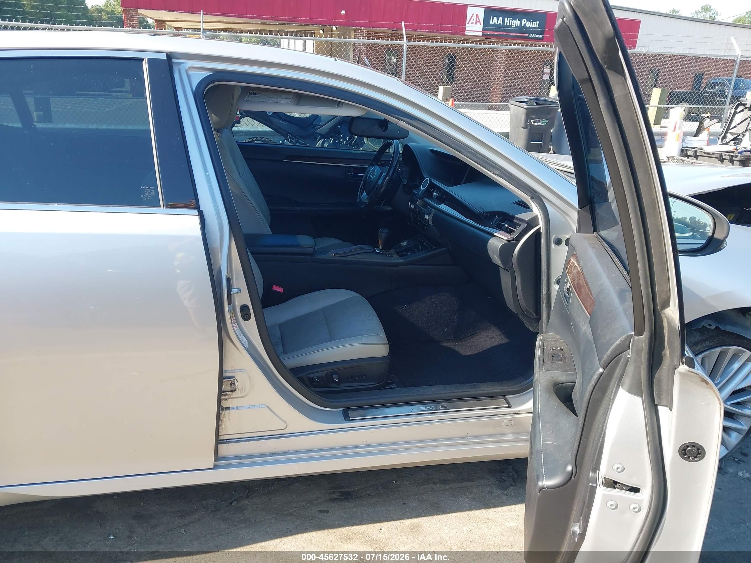 2014 Lexus Es 350   Silver vin: JTHBK1GG5E2099453