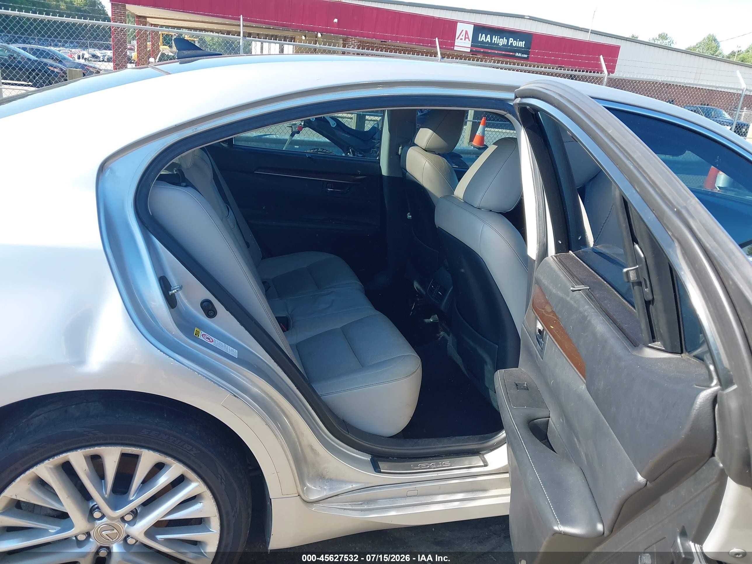 2014 Lexus Es 350   Silver vin: JTHBK1GG5E2099453