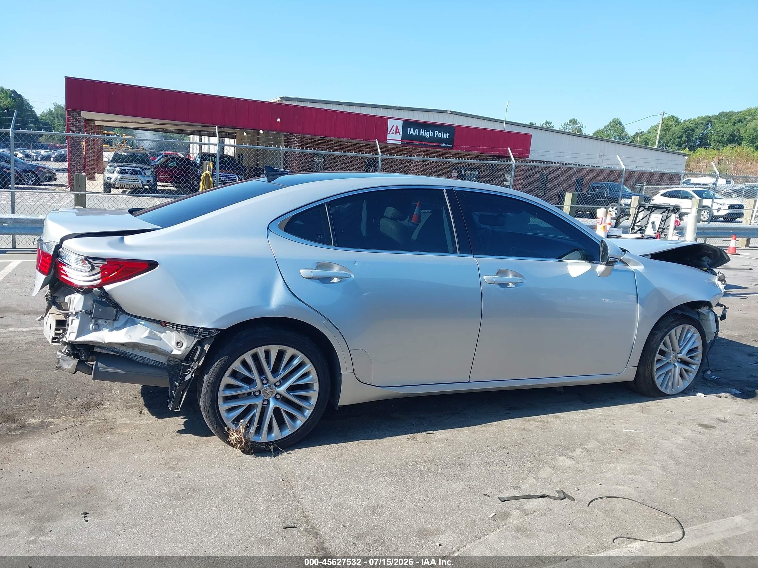 2014 Lexus Es 350   Silver vin: JTHBK1GG5E2099453