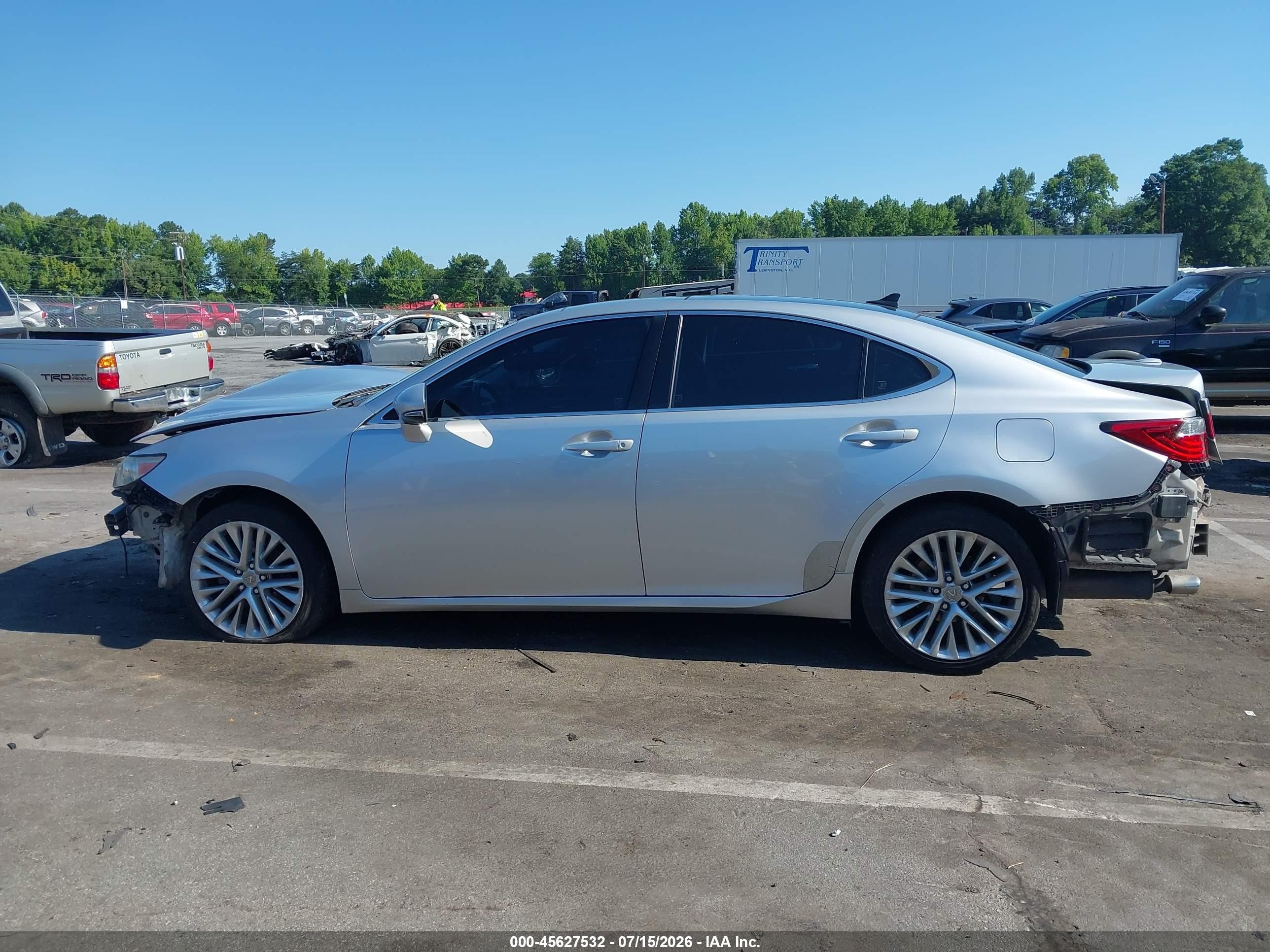 2014 Lexus Es 350   Silver vin: JTHBK1GG5E2099453