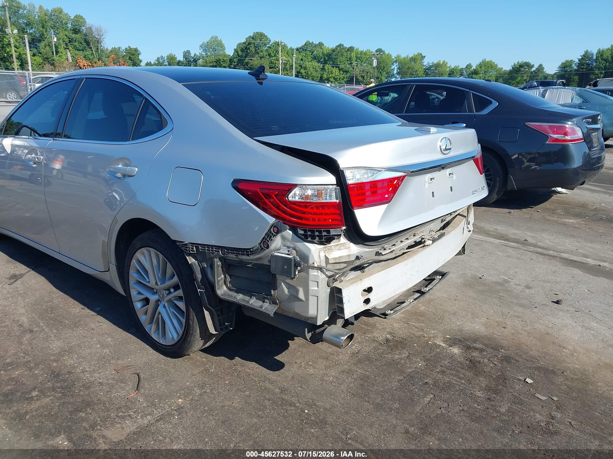 2014 Lexus Es 350   Silver vin: JTHBK1GG5E2099453